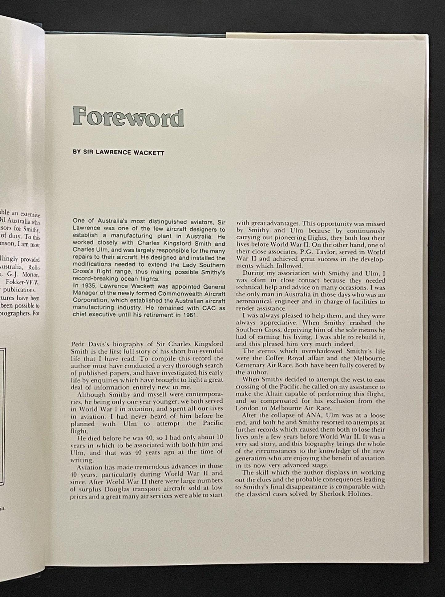 Charles Kingsford Smith by Pedr Llewellyn Davis, Nancy Bird Walton