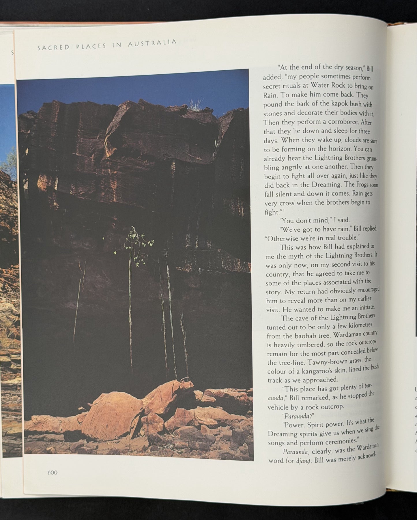 Sacred Places in Australia by James Cowan