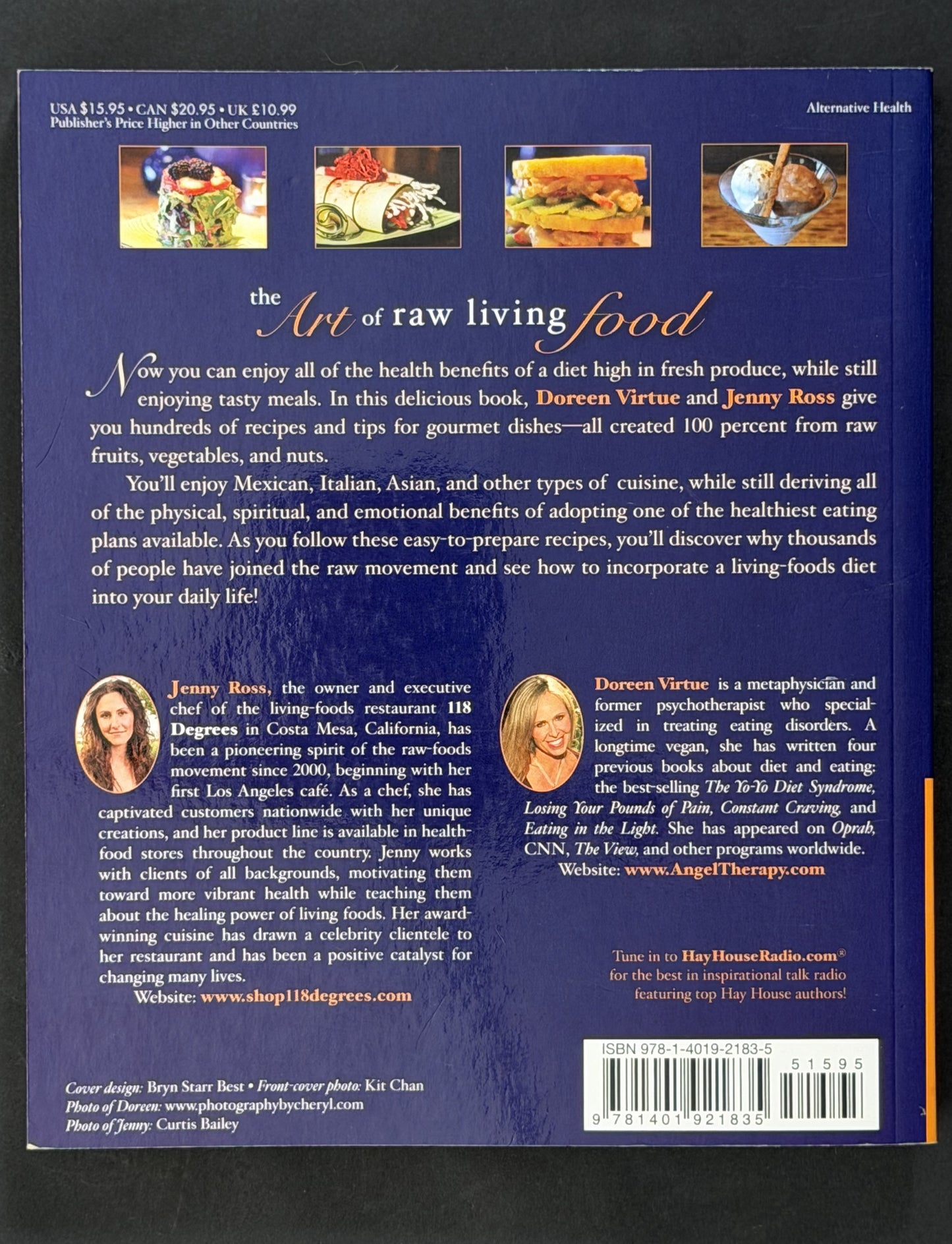 The Art of Raw Living Food by Doreen Virtue, Jenny Ross