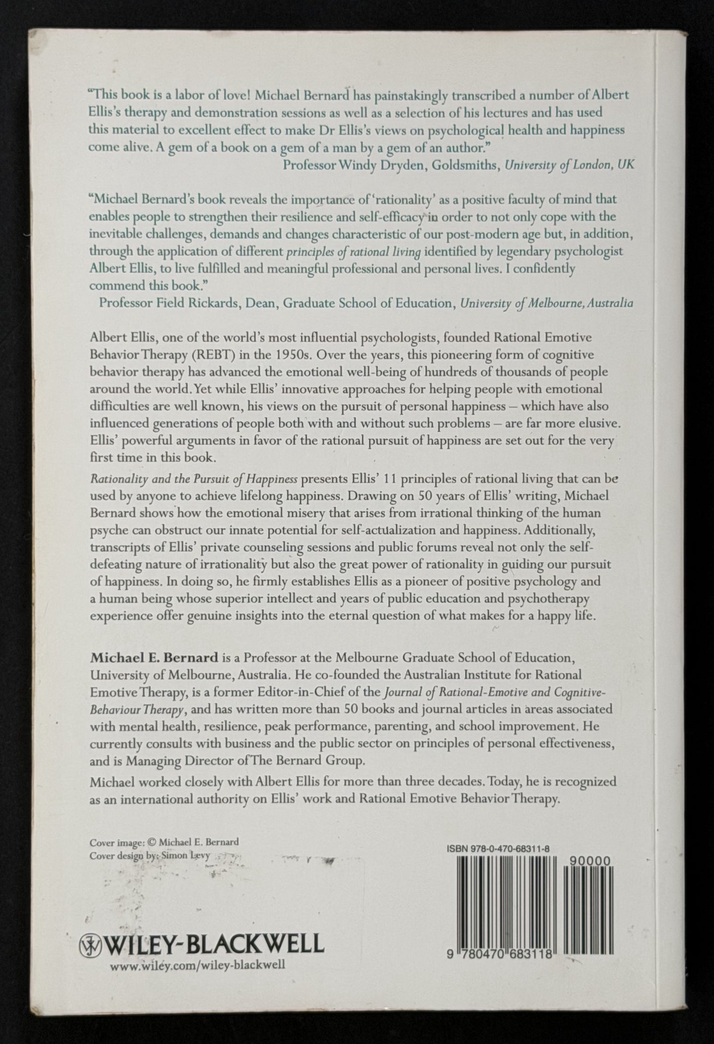 Rationality and the Pursuit of Happiness by Michael E. Bernard