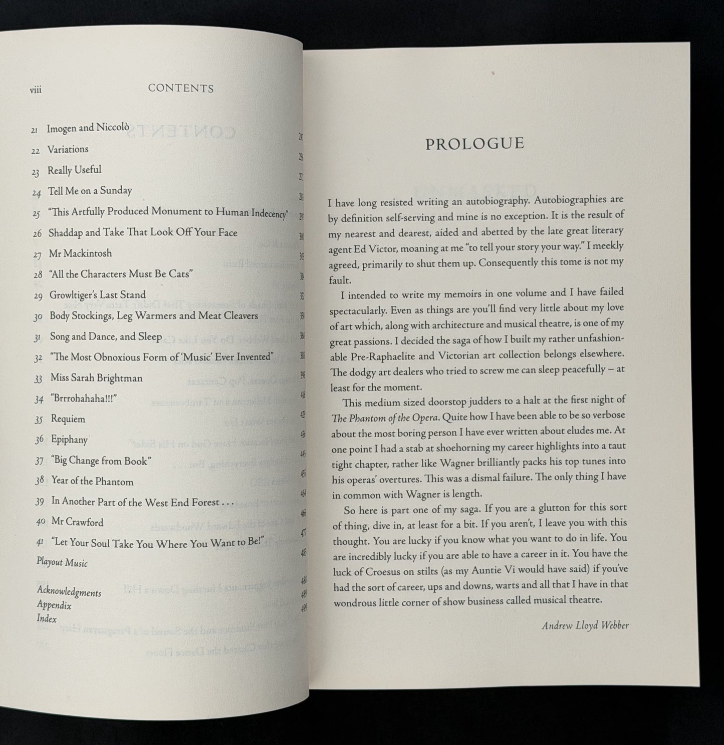 Unmasked by Andrew Lloyd Webber