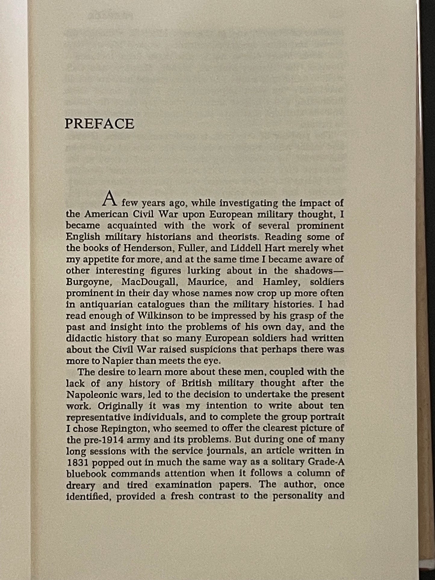 BRITISH MILITARY THOUGHT 1815-1940 by JAY LUVAAS