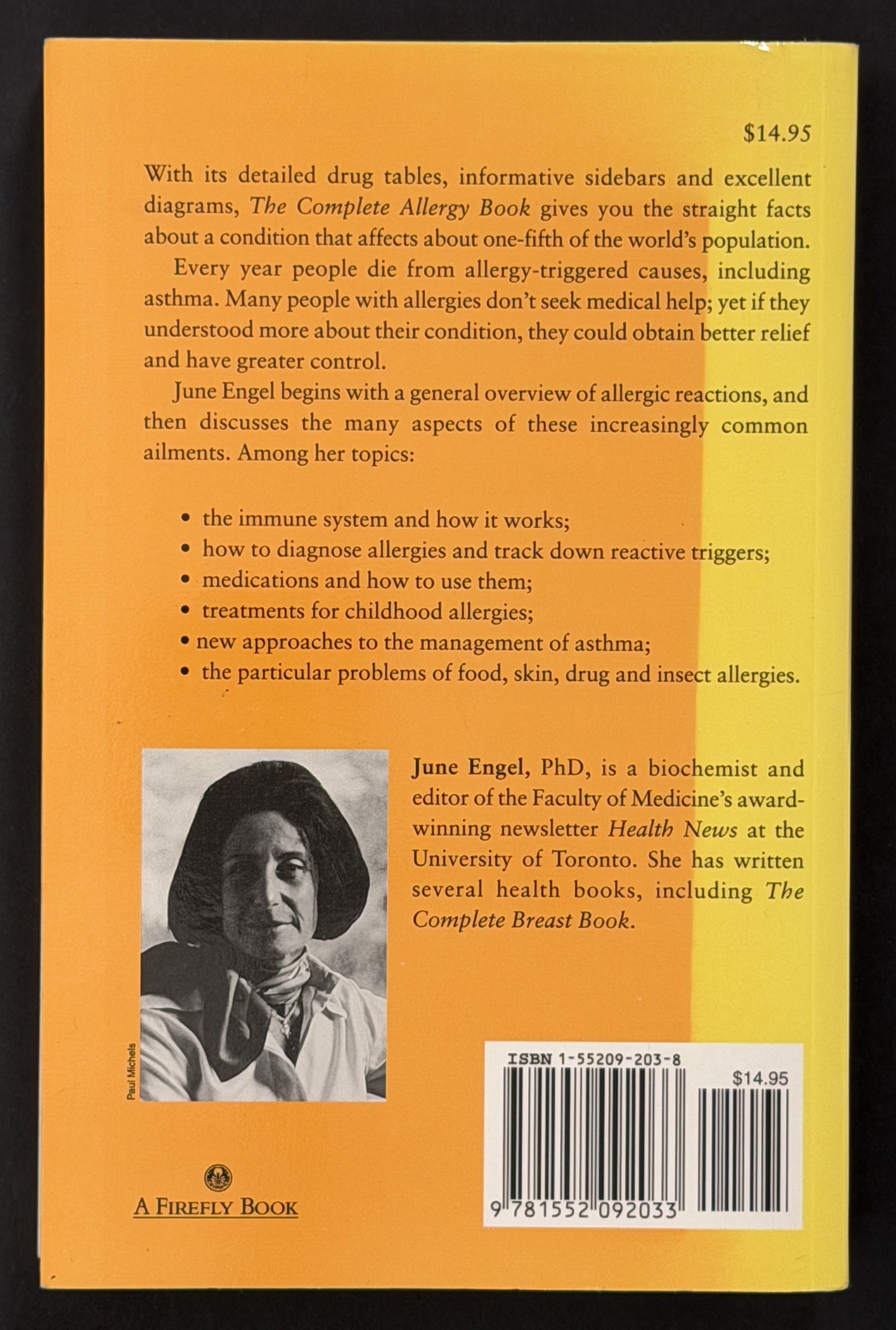 The Complete Allergy Book by June Engel, Isolde Prince