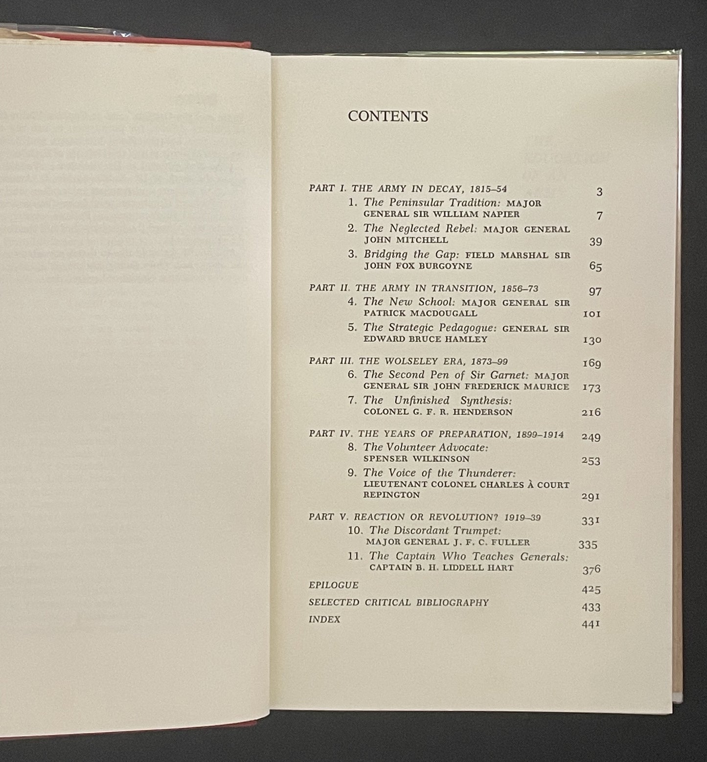 BRITISH MILITARY THOUGHT 1815-1940 by JAY LUVAAS