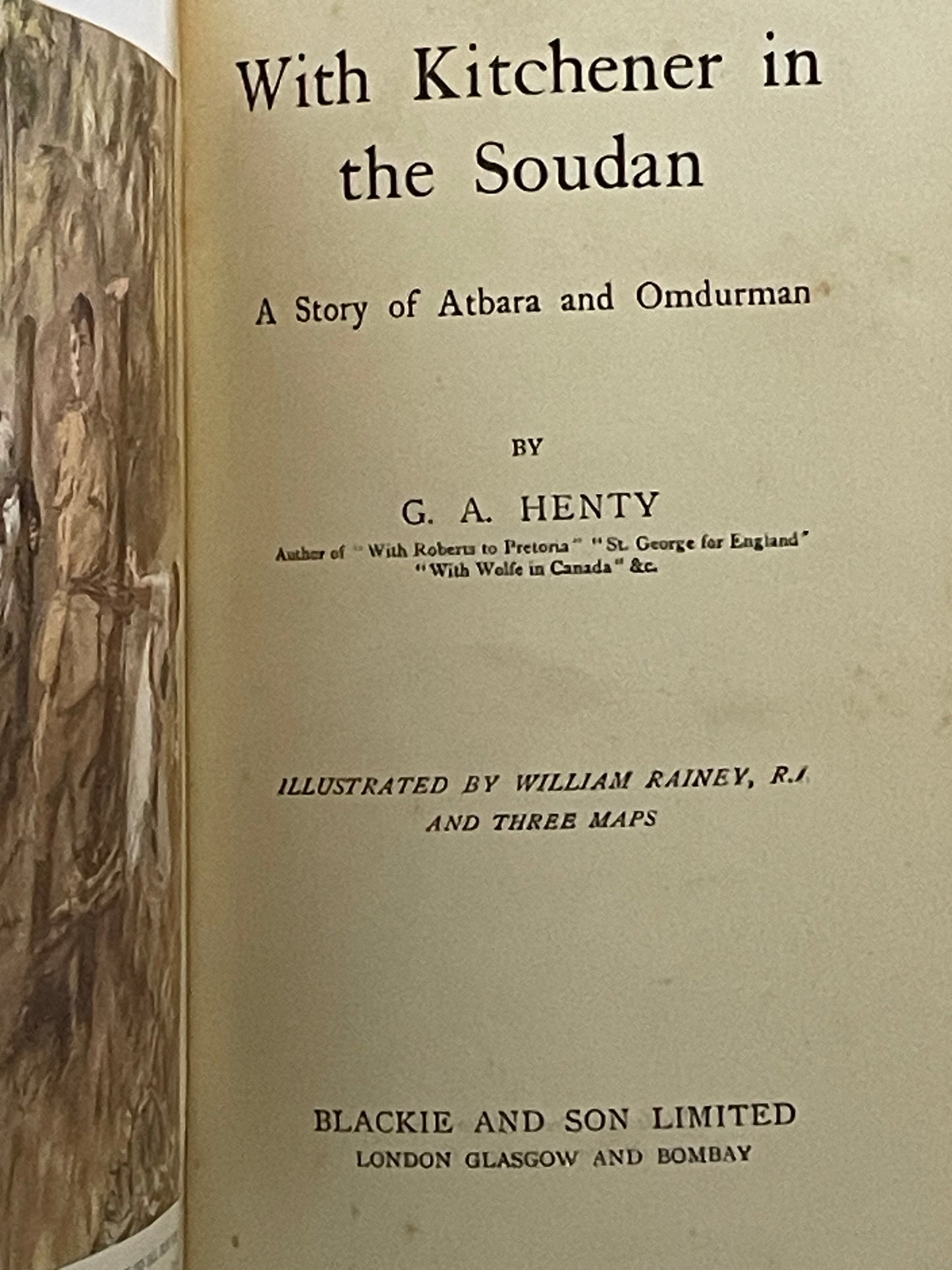 With Kitchener in the Soudan by G.A. Henty