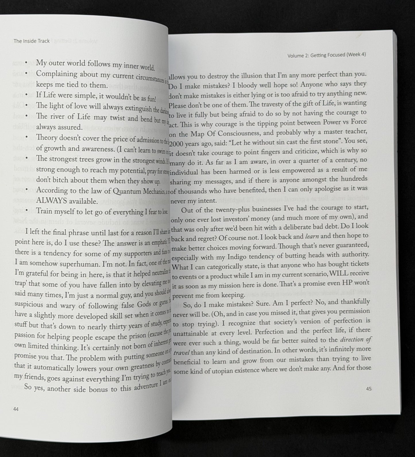 The Inside Track: An Inspirational Guide to Conquering Adversity by Peter Sage