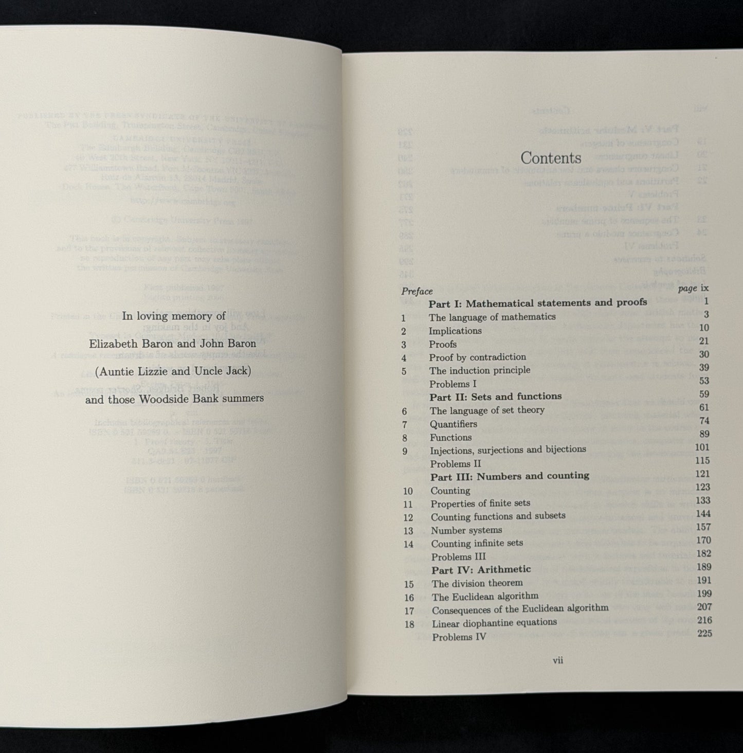An Introduction to Mathematical Reasoning by Peter J. Eccles