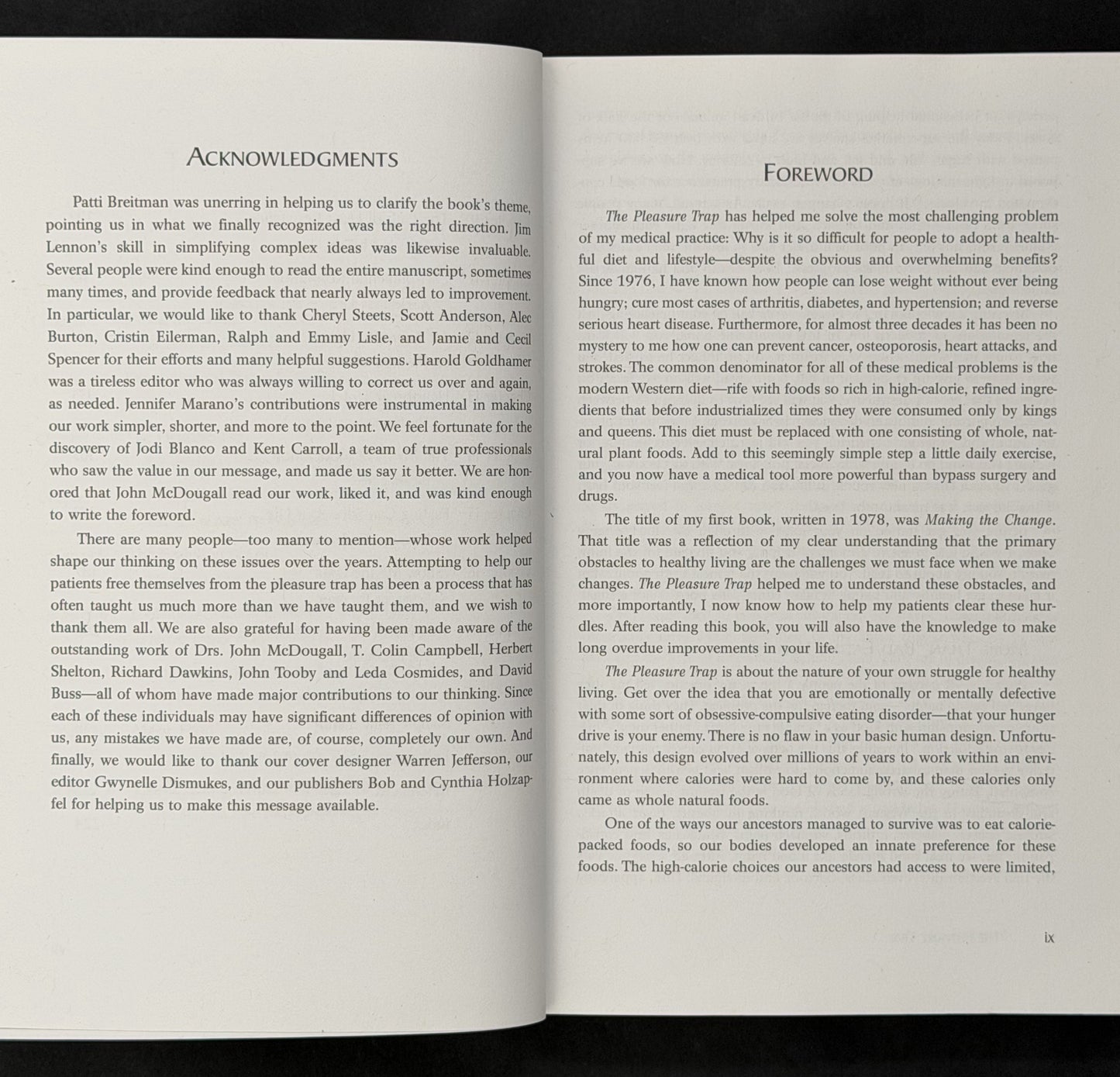 The Pleasure Trap by Douglas J. Lisle, Alan Goldhamer