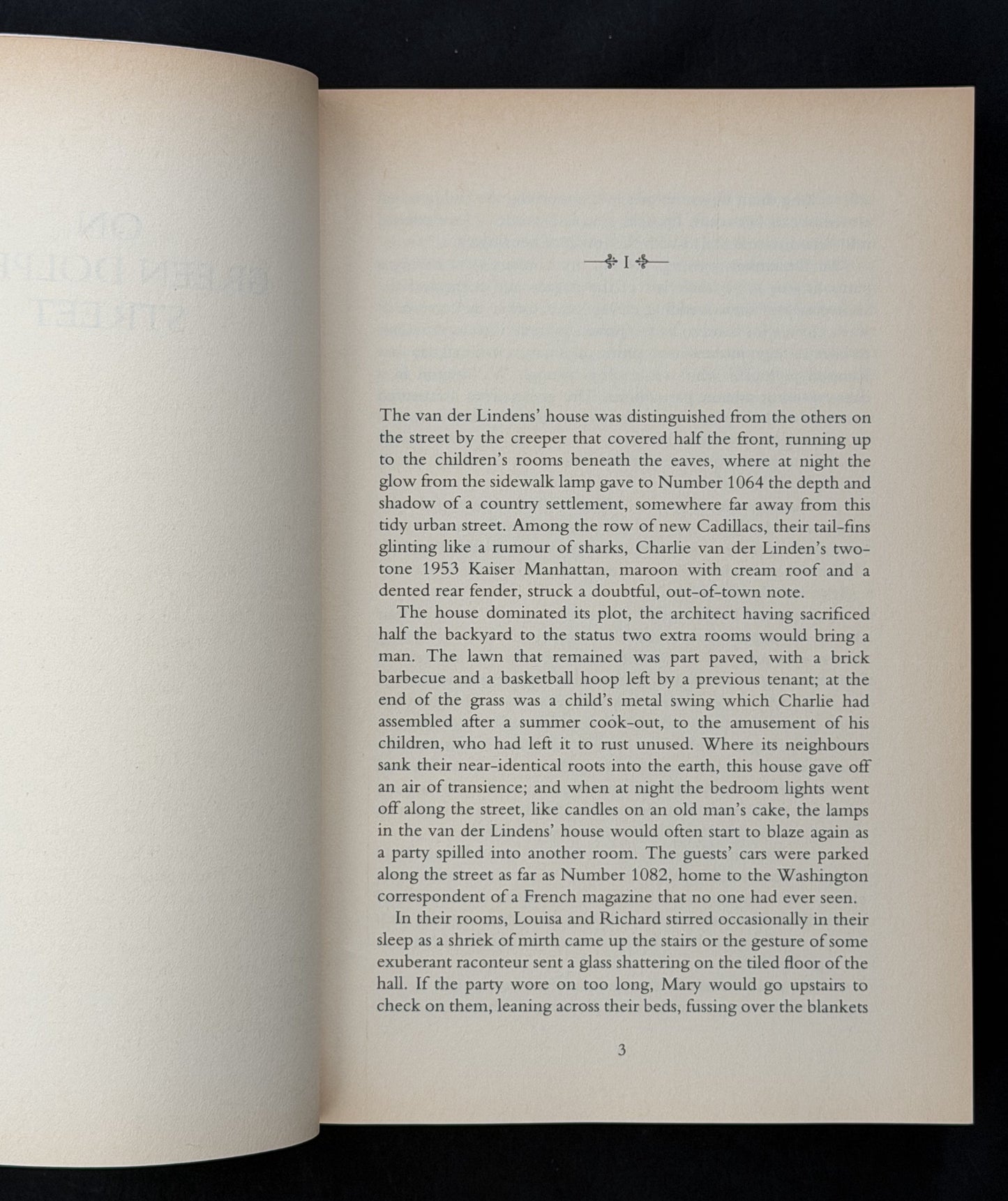 On Green Dolphin Street by Sebastian Faulks