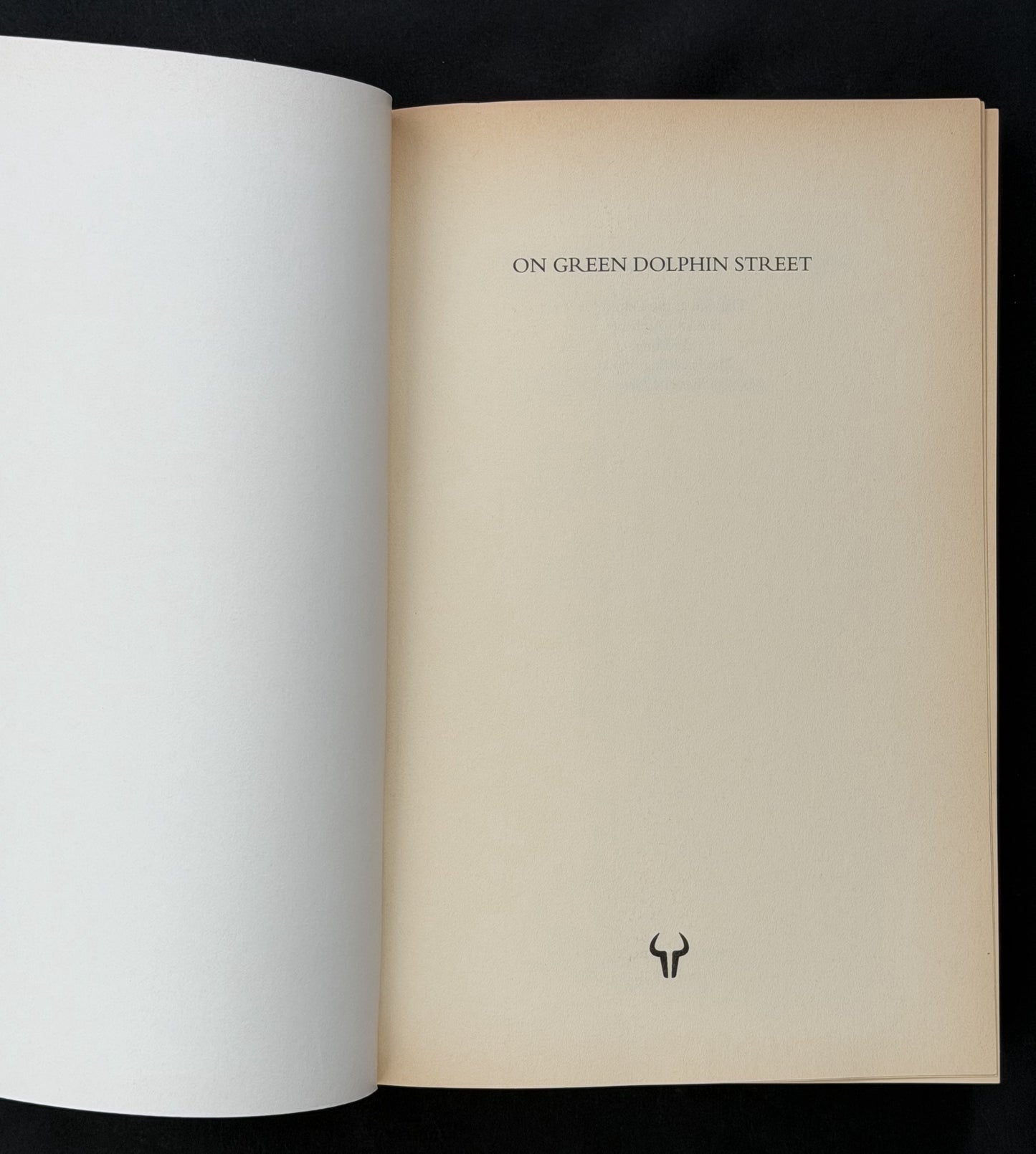 On Green Dolphin Street by Sebastian Faulks