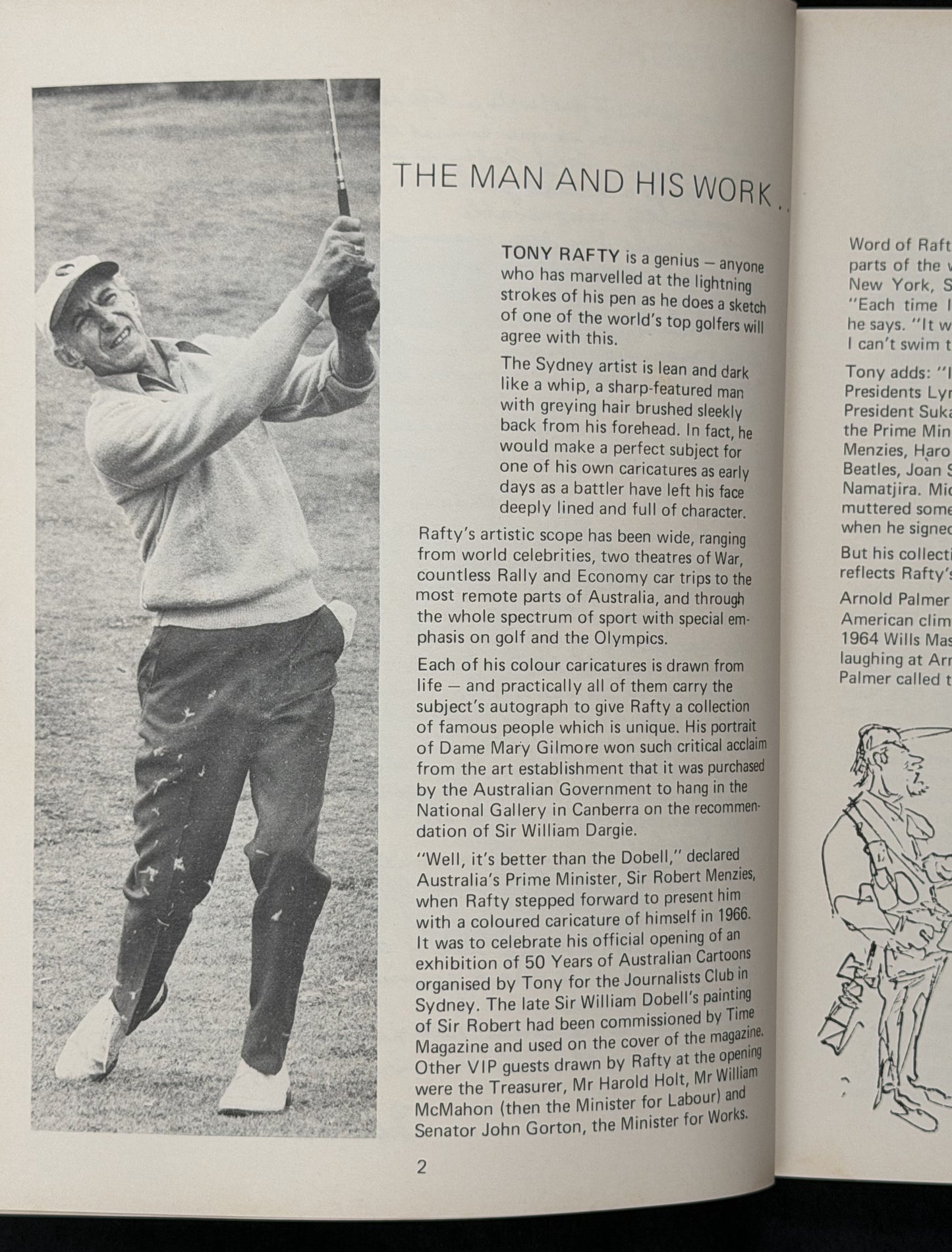 Tony Rafty Golfers by Tony Rafty, Terry Smith