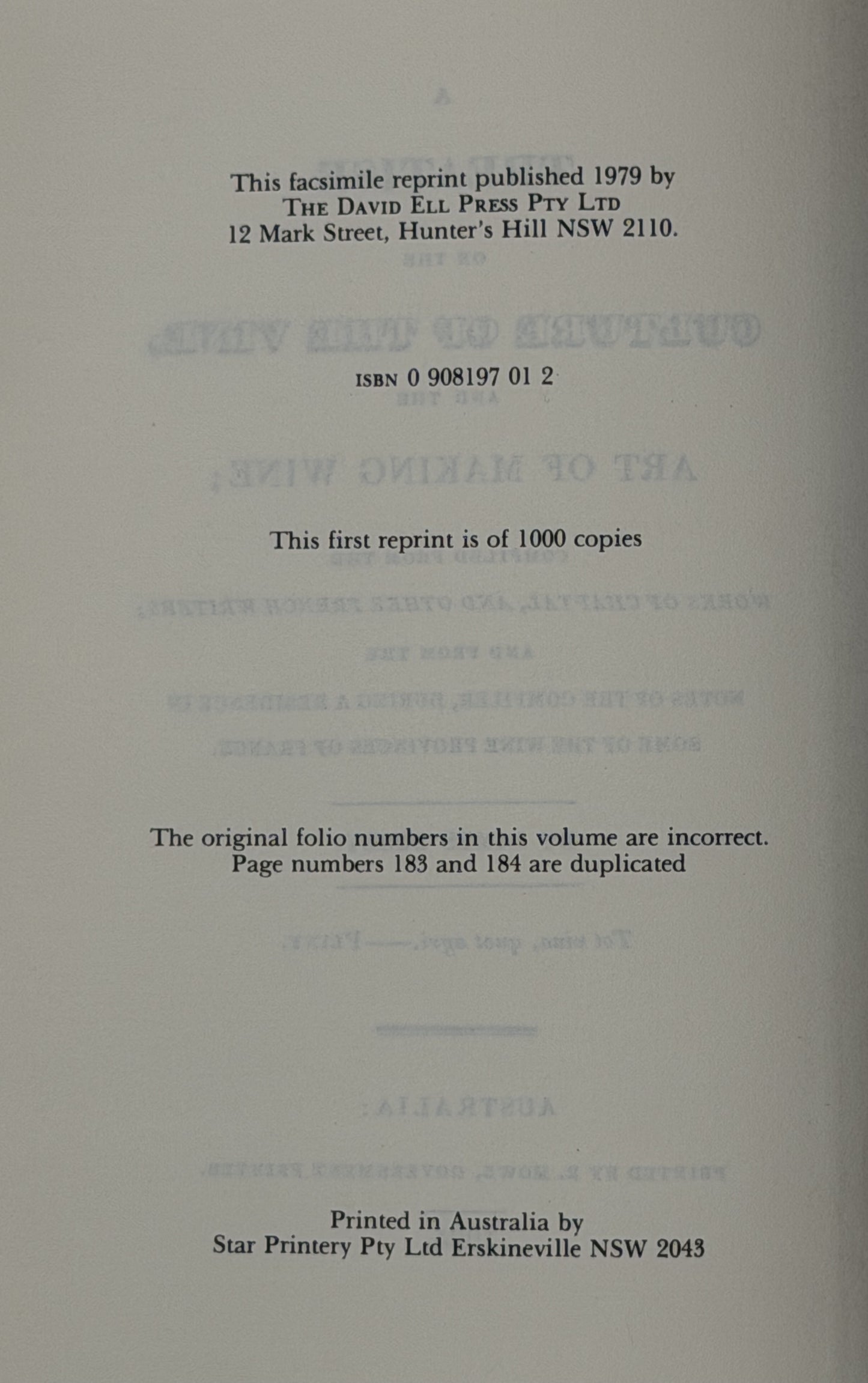 A Treatise on the Culture of the Vine, and the Art of Making Wine