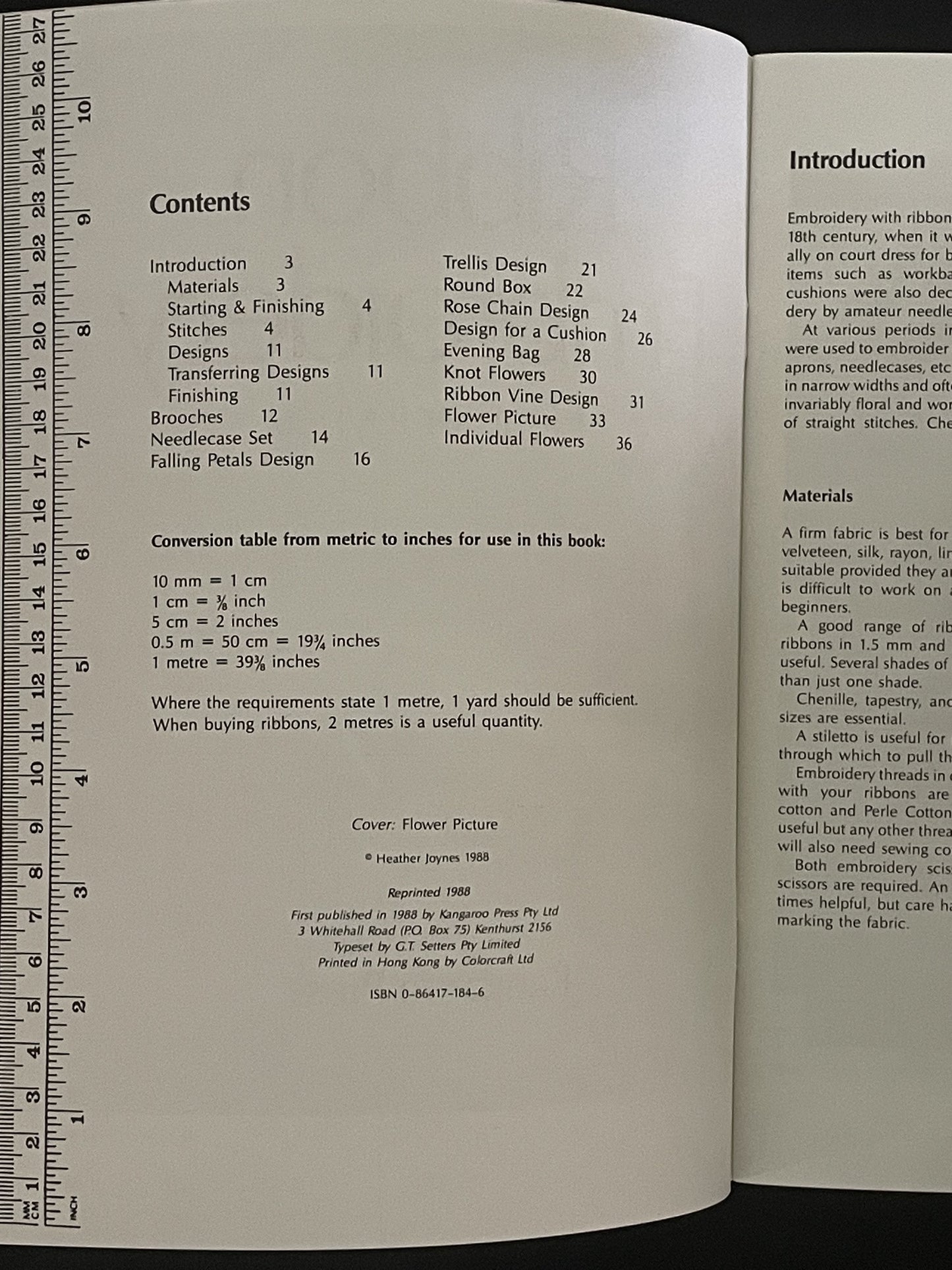 Ribbon Embroidery by Heather Joynes