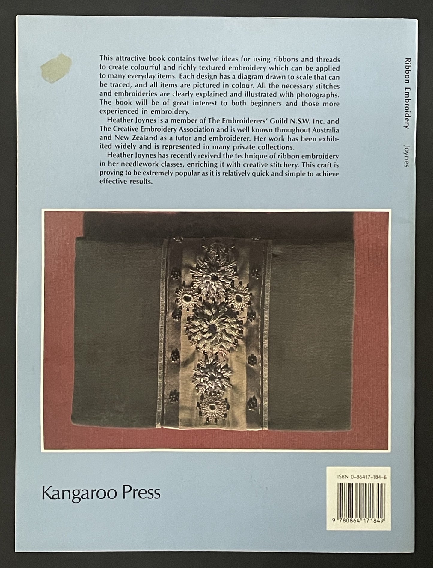 Ribbon Embroidery by Heather Joynes