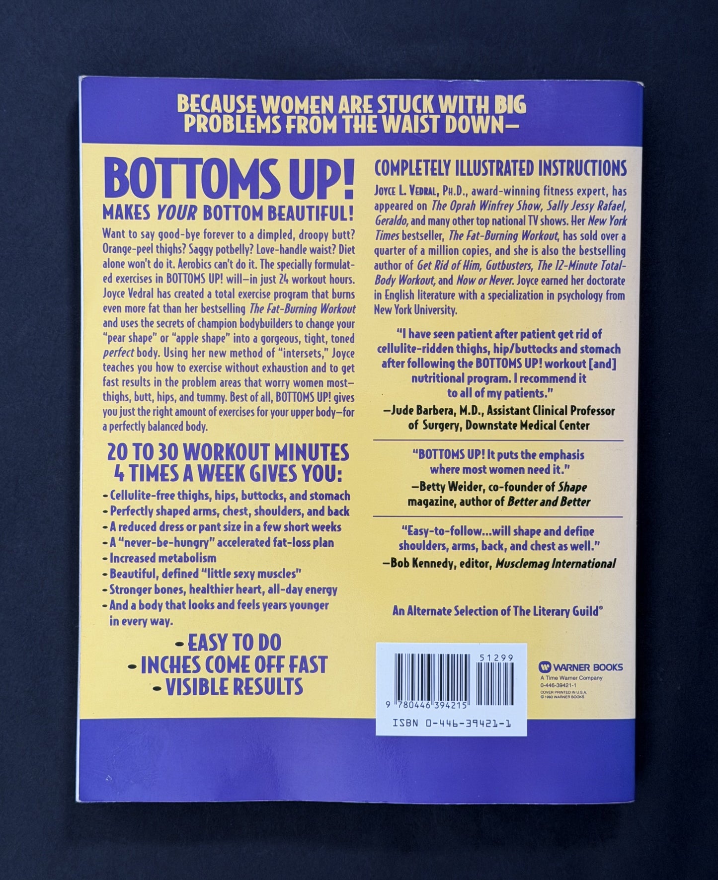 Bottoms Up! by Joyce L. Vedral