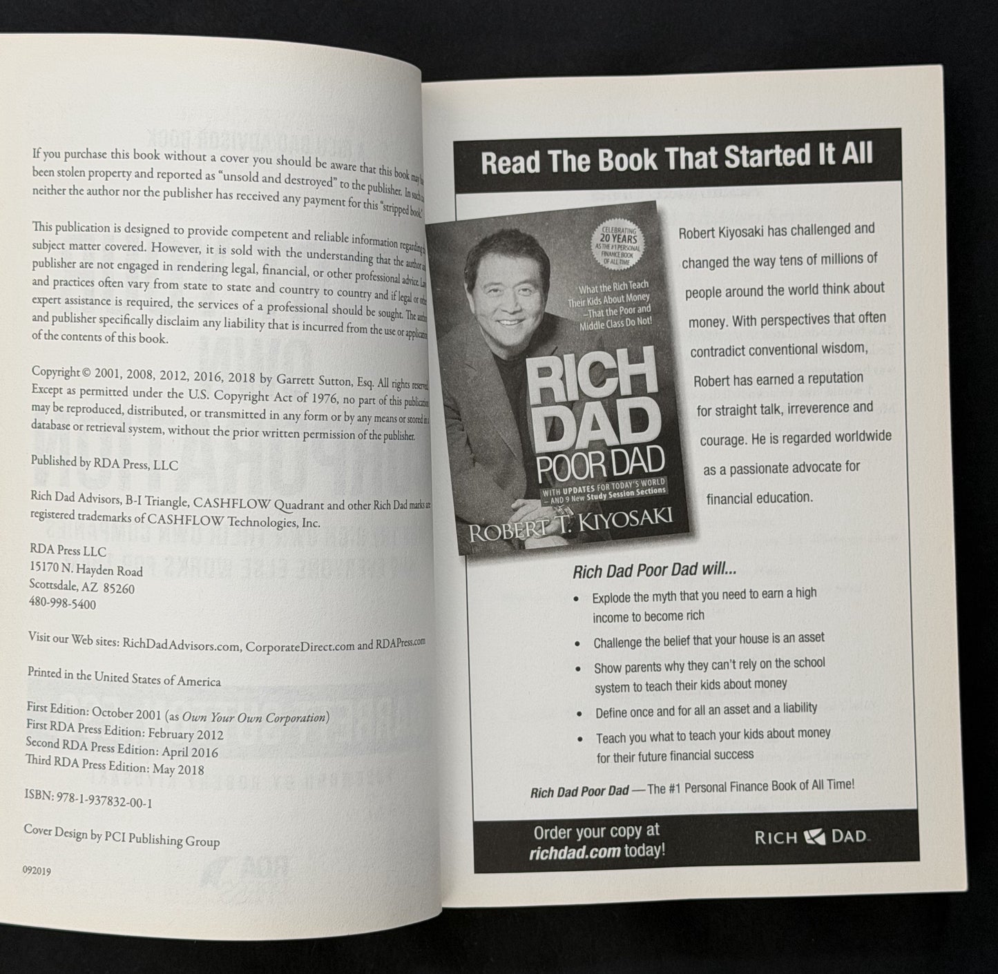 Start Your Own Corporation by Garrett Sutton