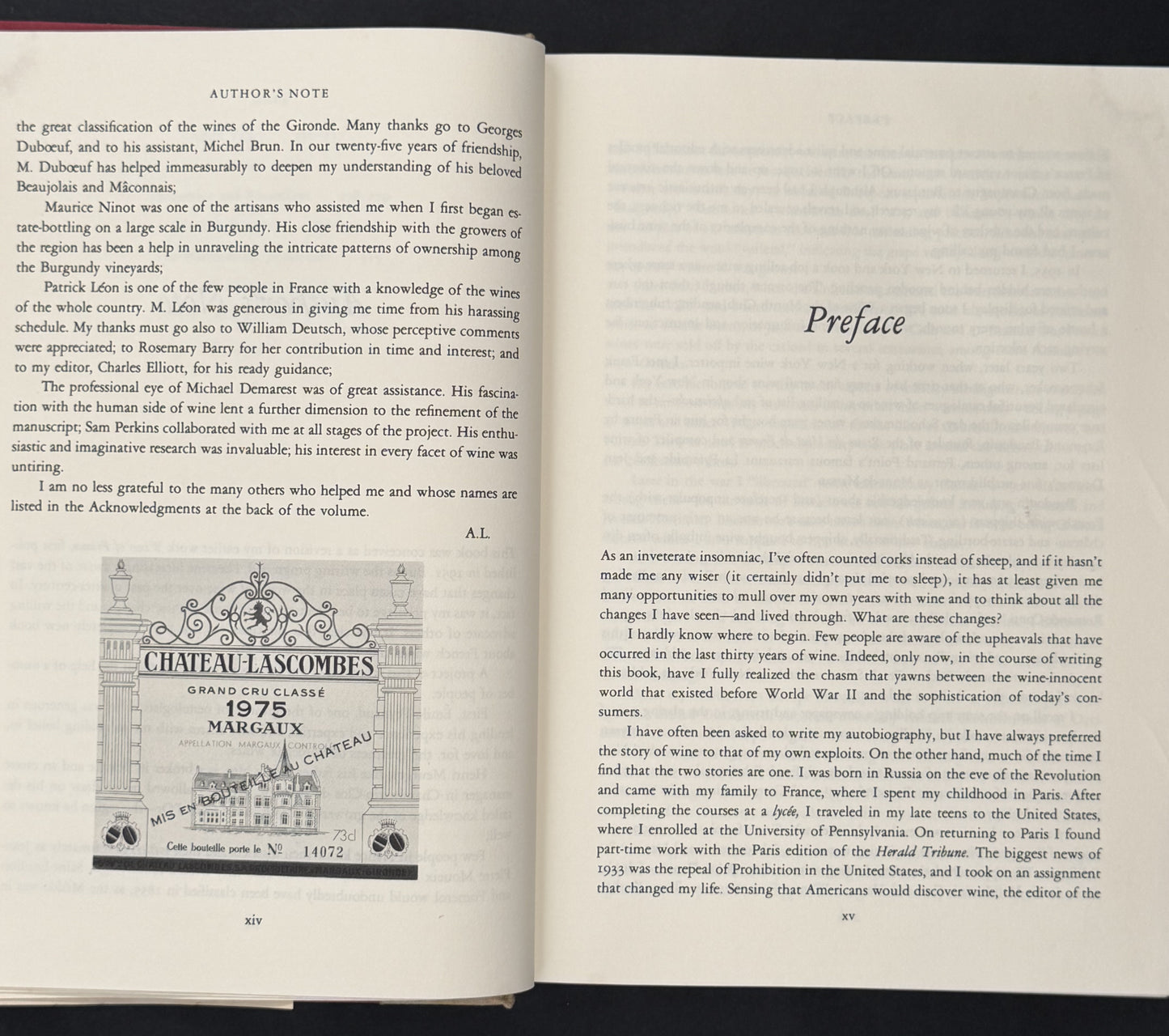 Alexis Lichine's Guide to the Wines and Vineyards of France