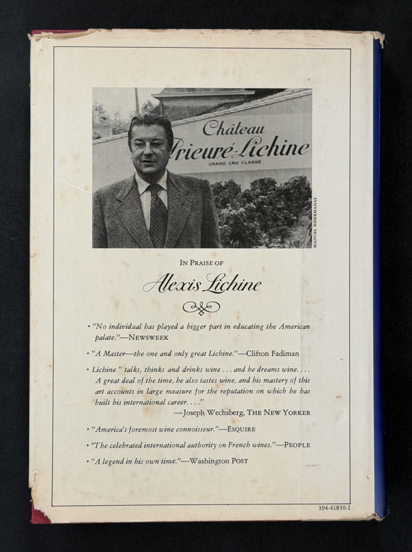 Alexis Lichine's Guide to the Wines and Vineyards of France