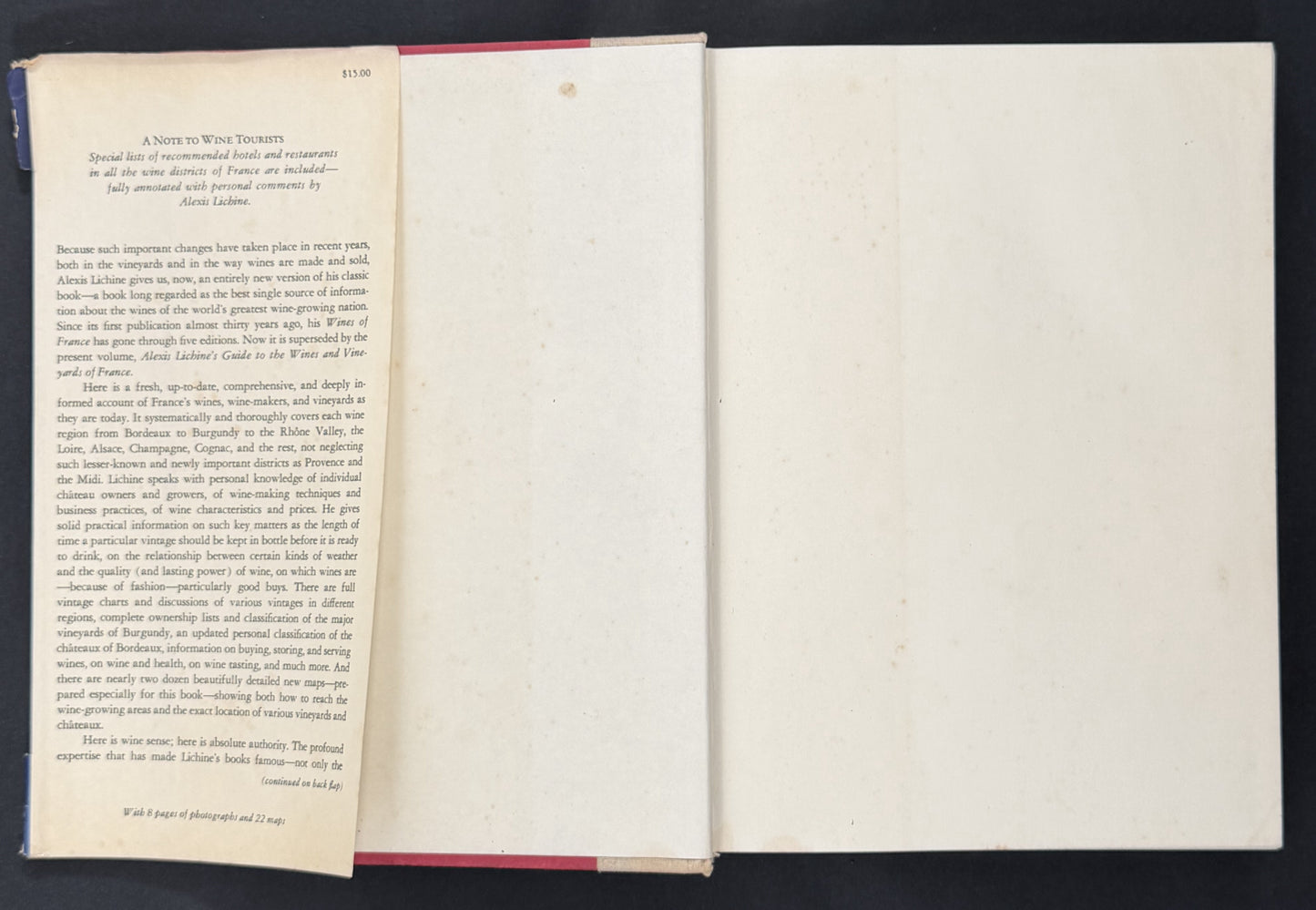 Alexis Lichine's Guide to the Wines and Vineyards of France