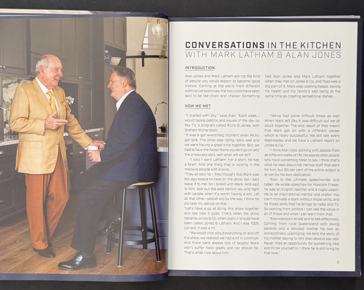 Conversations in the Kitchen by Mark Latham, Alan Jones