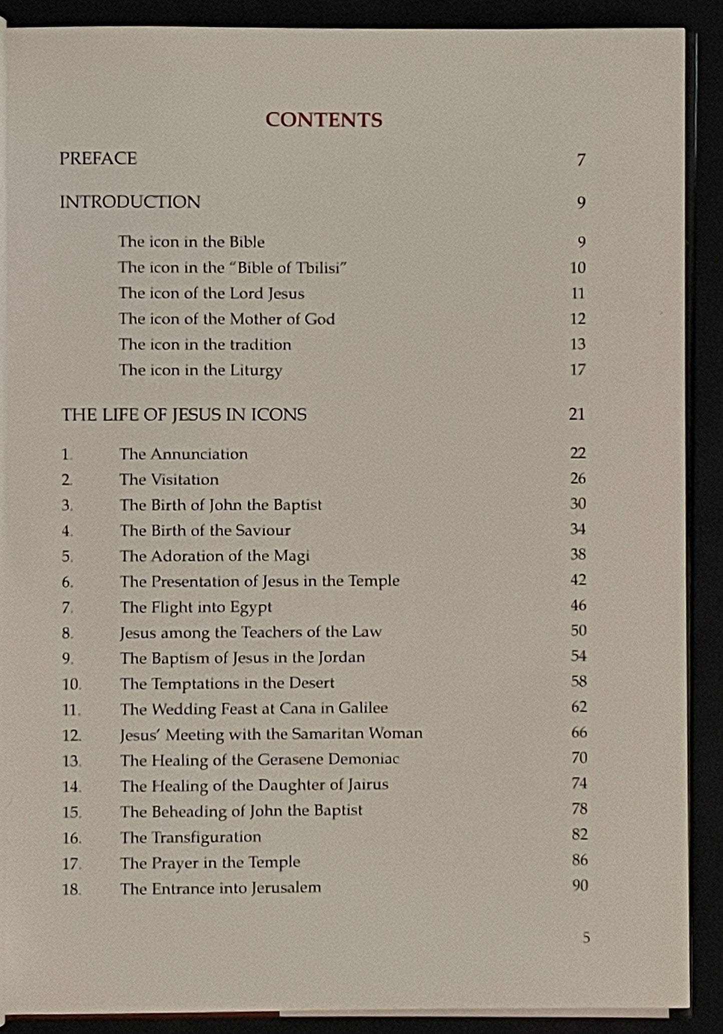 Life of Jesus in Icons by Francis J. Moloney