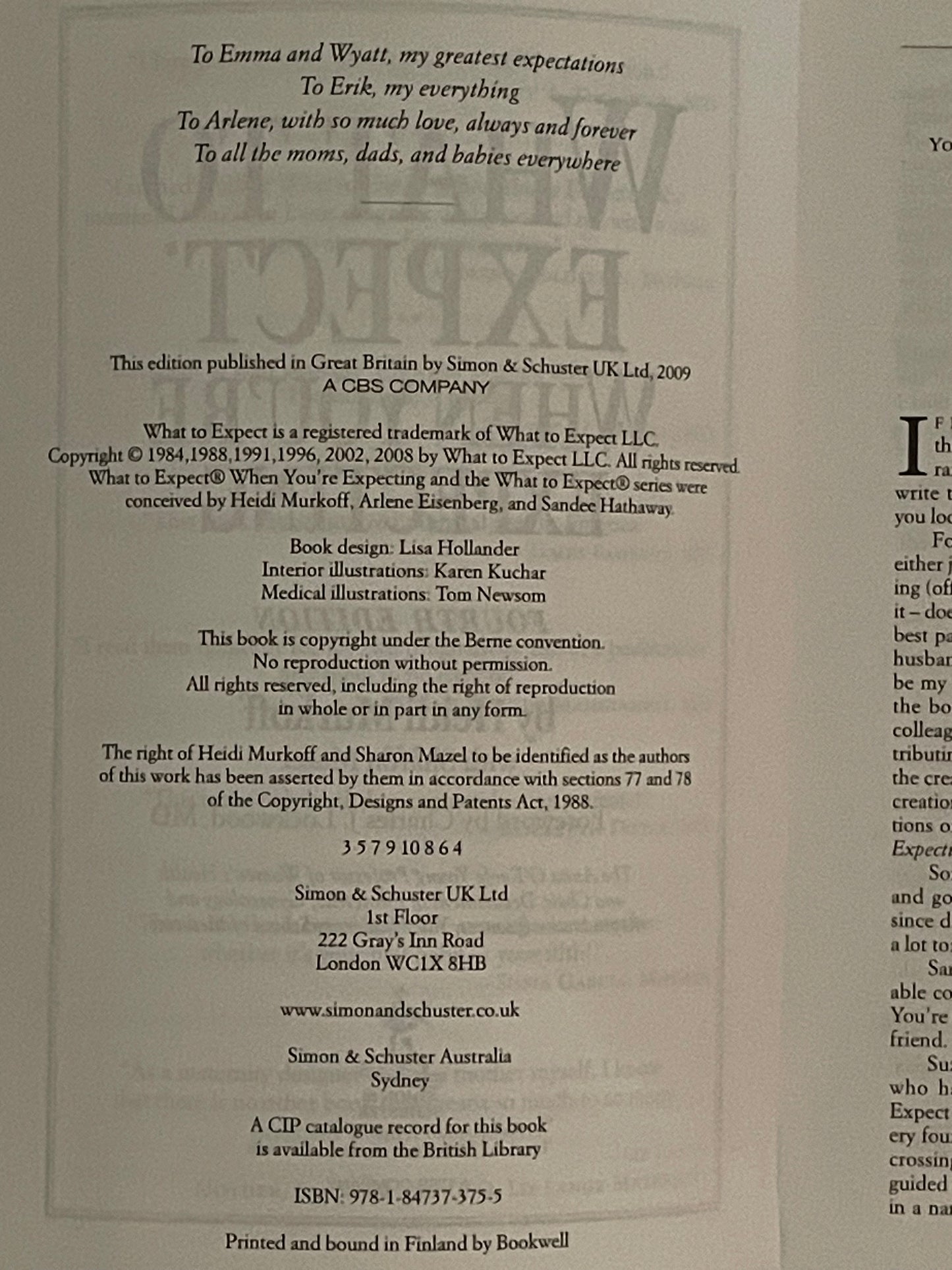 What to Expect When You're Expecting by Heidi Eisenberg Murkoff, Sharon Mazel