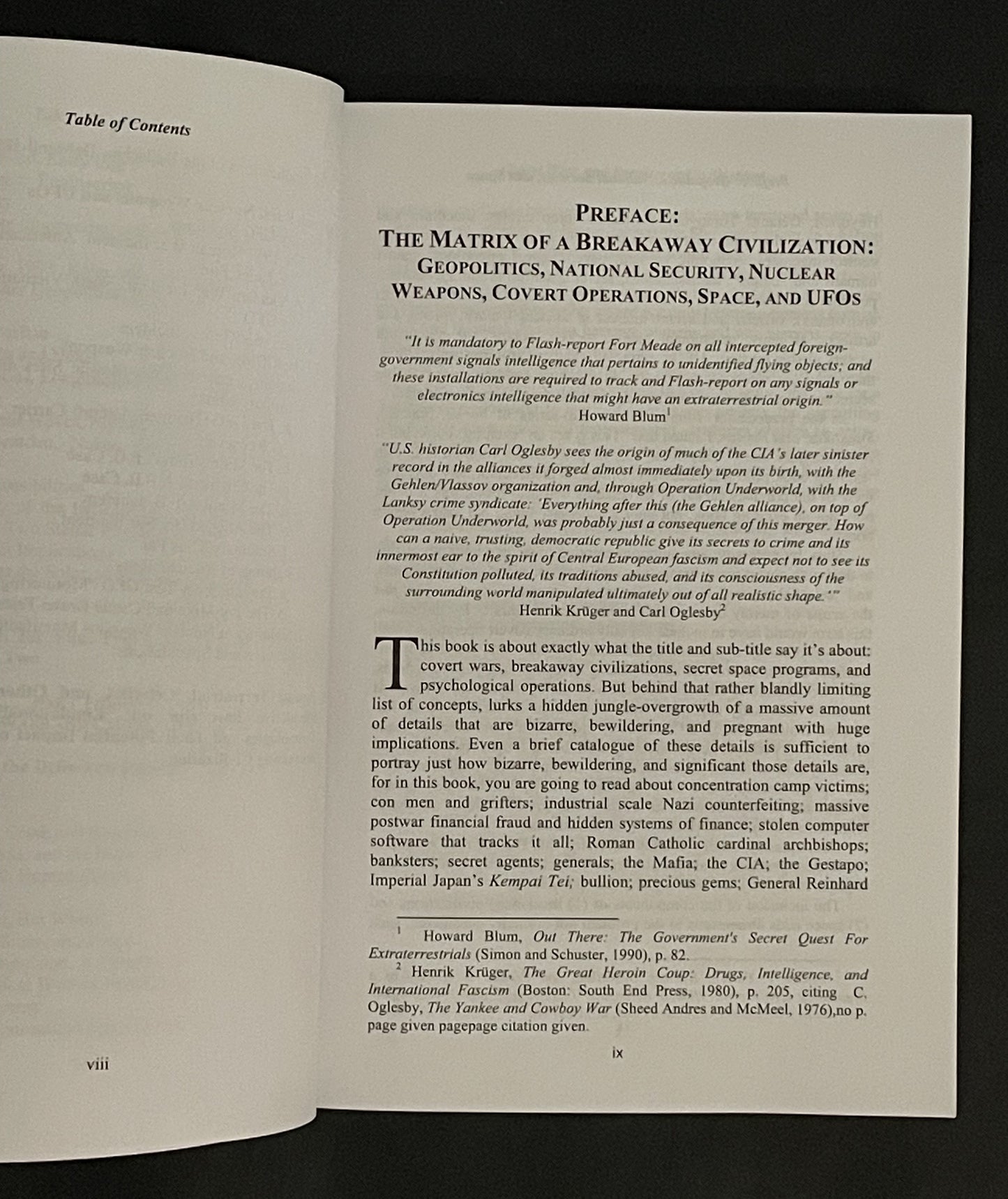 Covert Wars and Breakaway Civilizations by Joseph P. Farrell