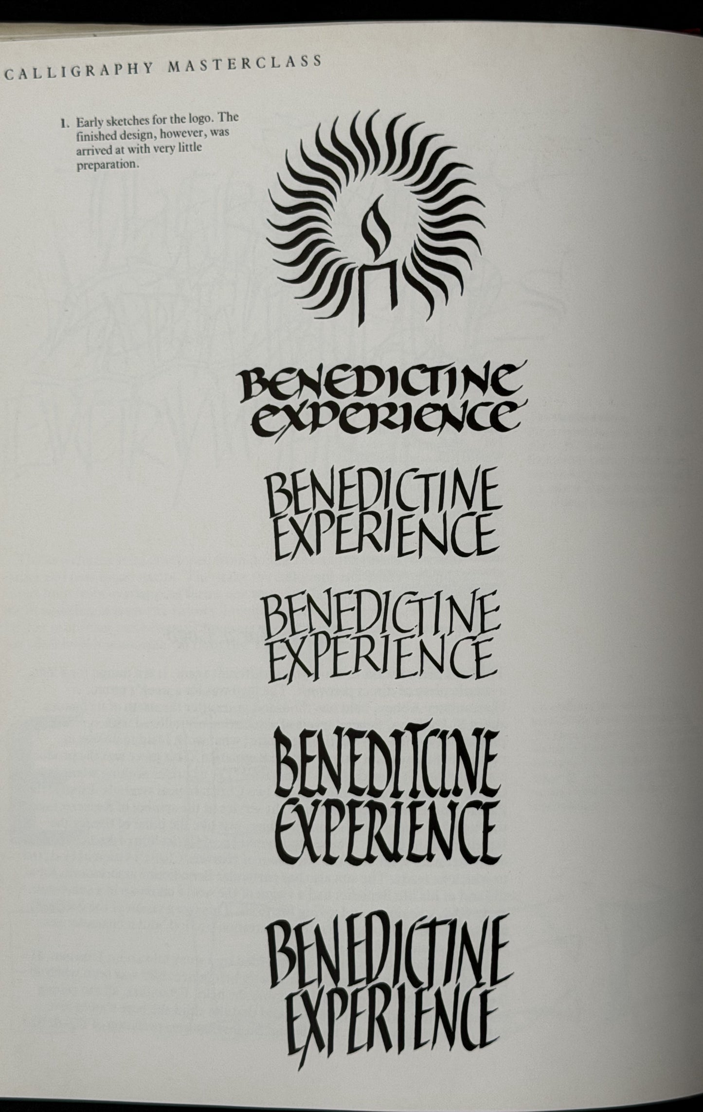 Calligraphy Masterclass by Peter Halliday
