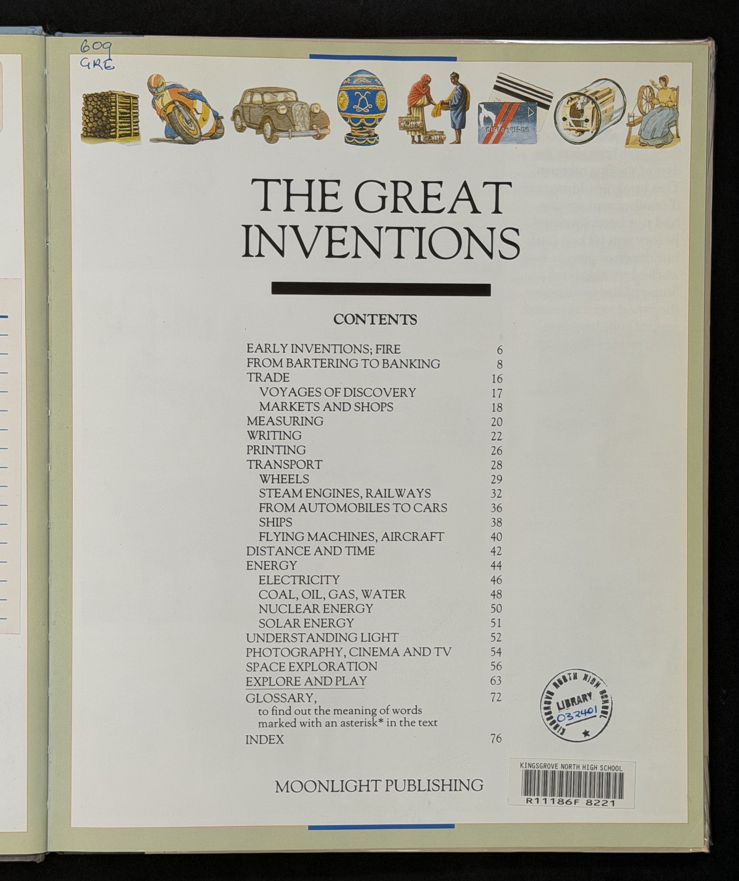 The Great Inventions by Brigitte Coppin, Marielle de Brisoult, Alain Dupas, Dominique Joly, Catherine de Sairigne, and Jean-Pierre Verdet