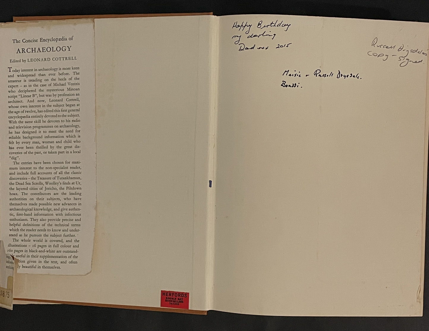 The Concise Encyclopædia of Archaeology by Leonard Cottrell