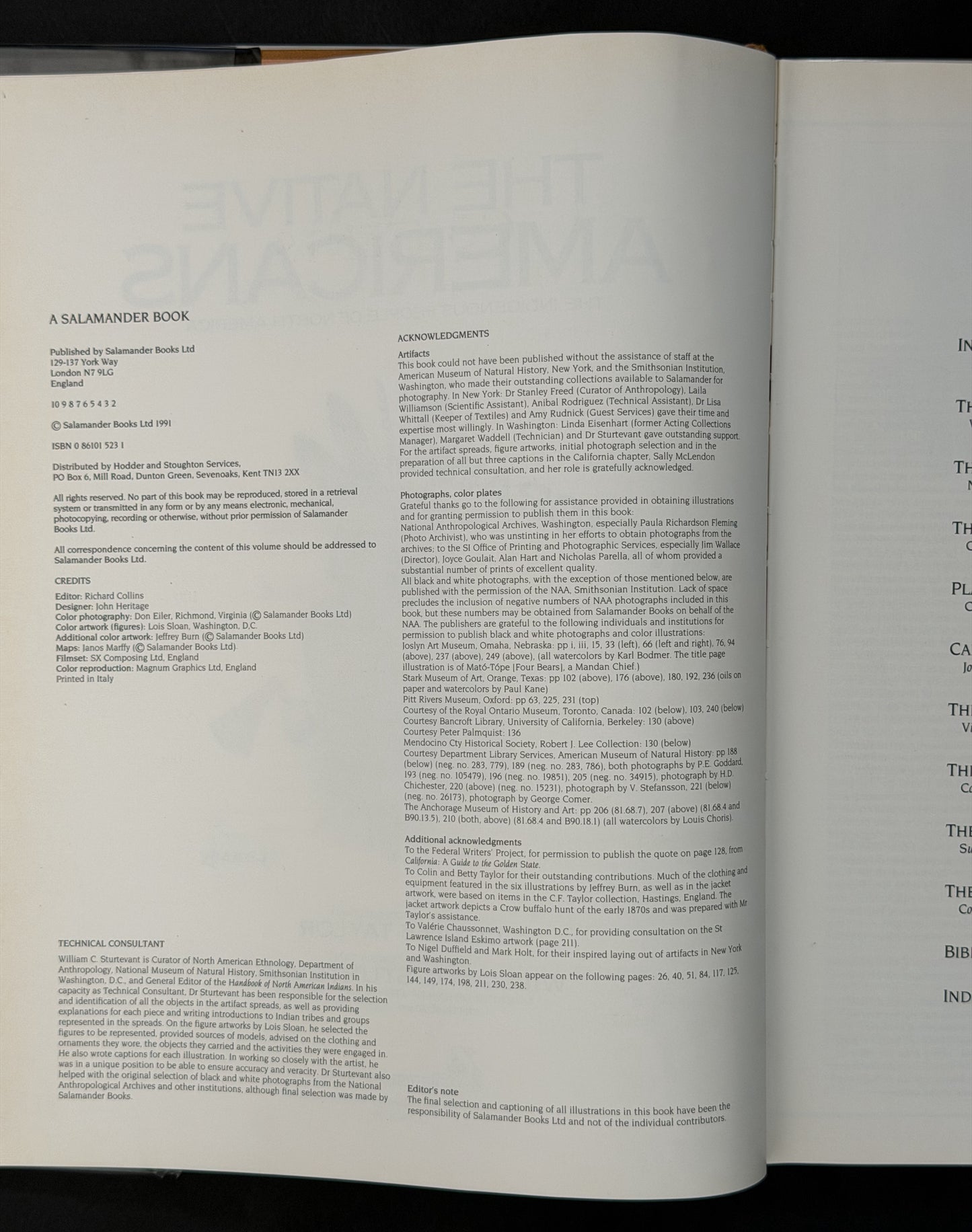 The Native Americans by Colin F. Taylor, William C. Sturtevant