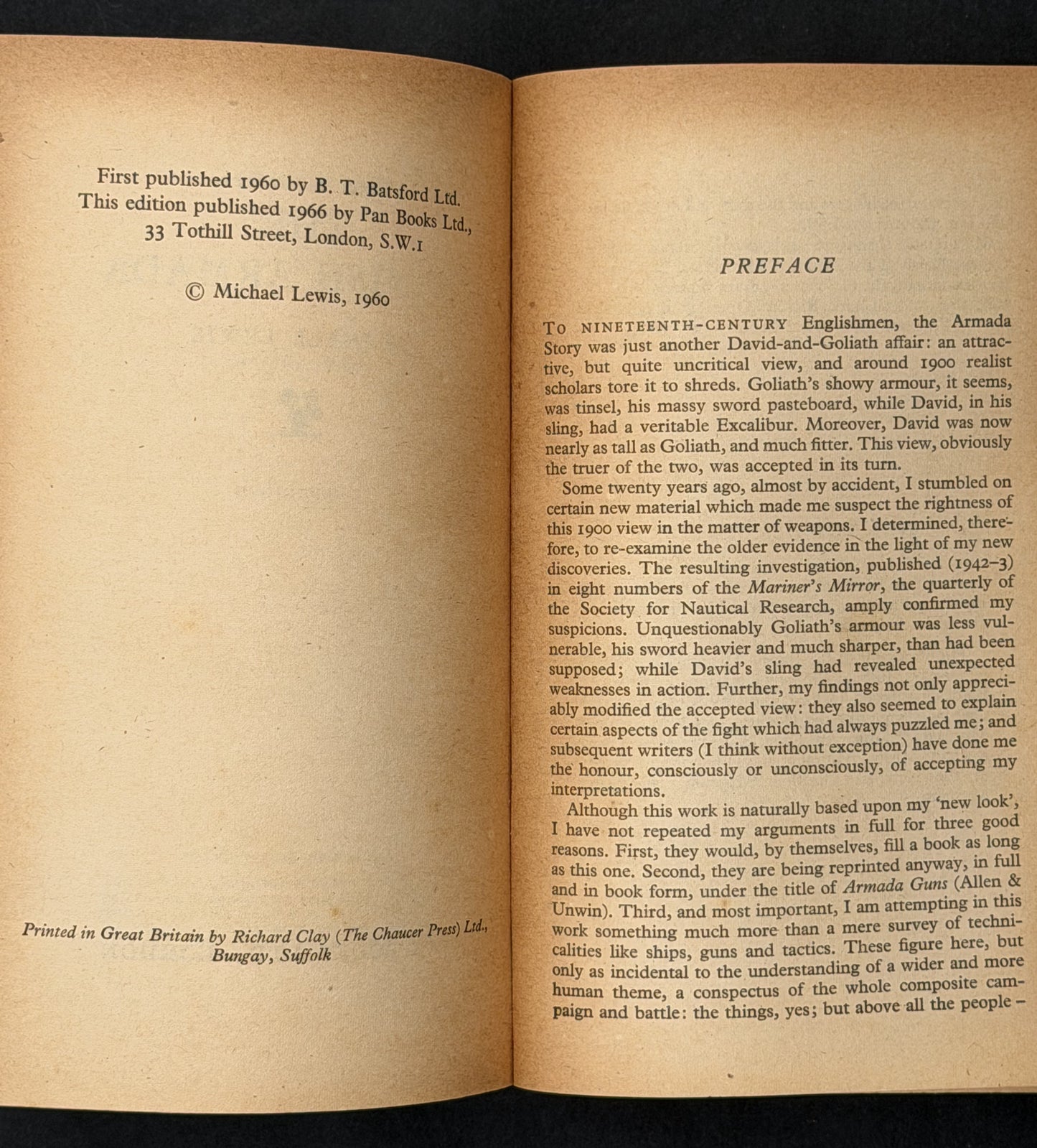 The Spanish Armada by Michael Lewis