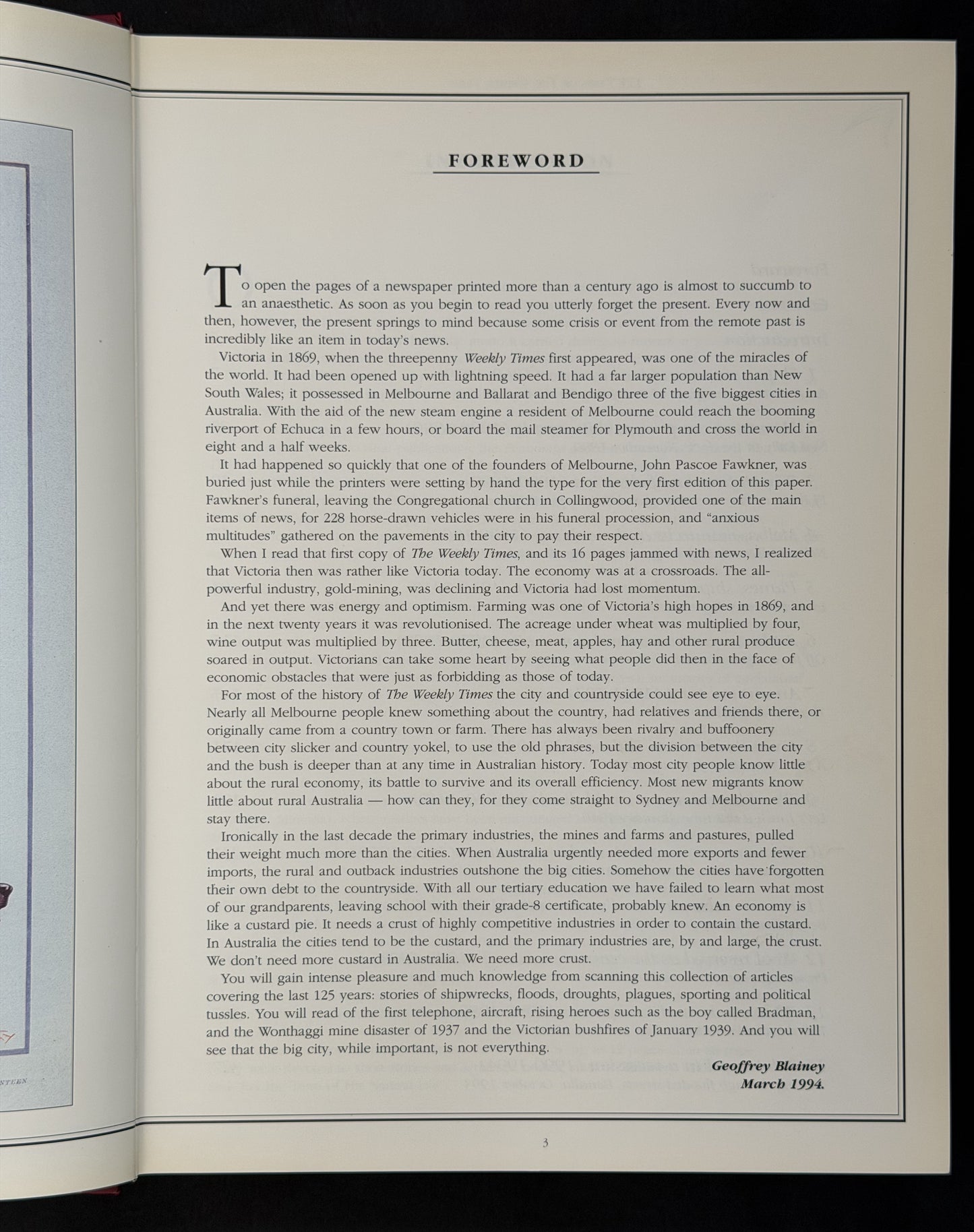 The Bible of the Bush, 1869-1994 by Hugh Jones