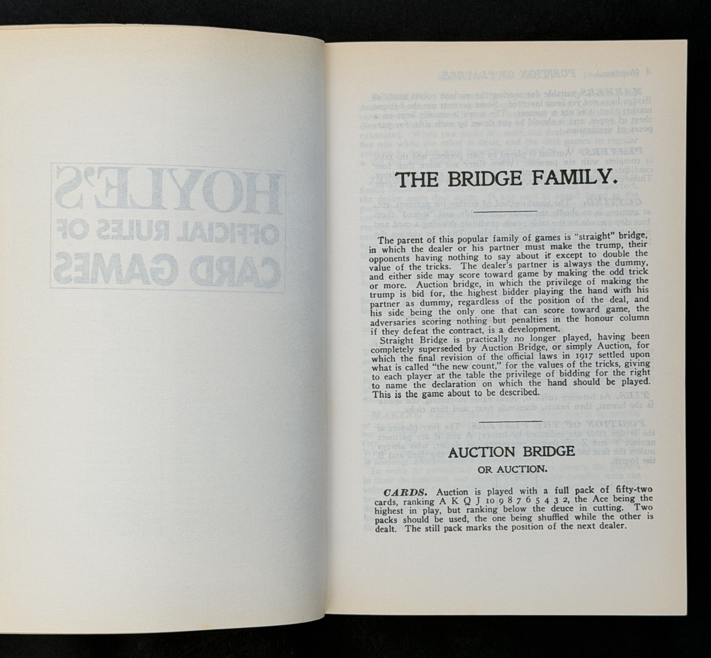 Hoyle's Official Rules of Card Games by Edmond Hoyle