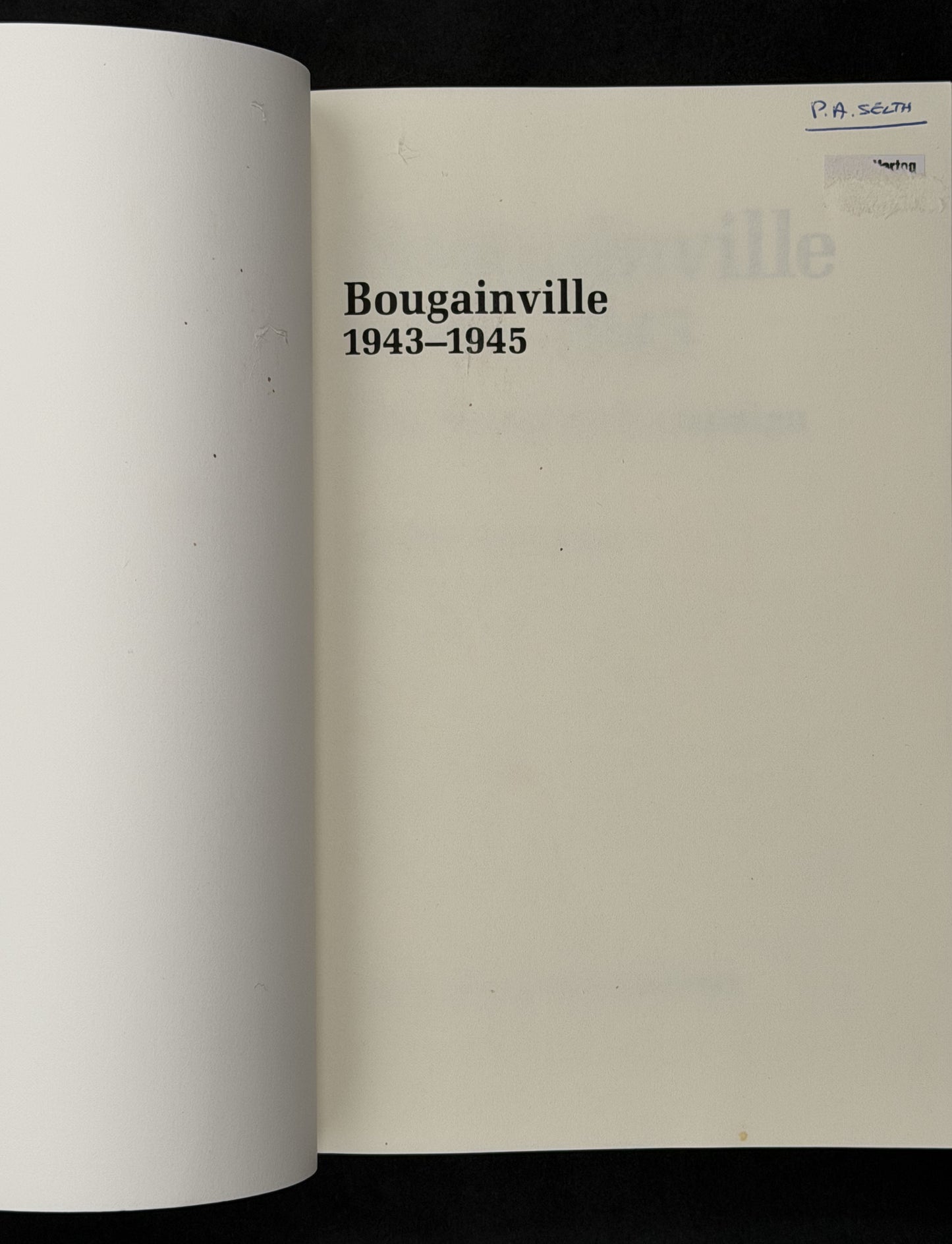 Bougainville, 1943-1945 by Harry A. Gailey
