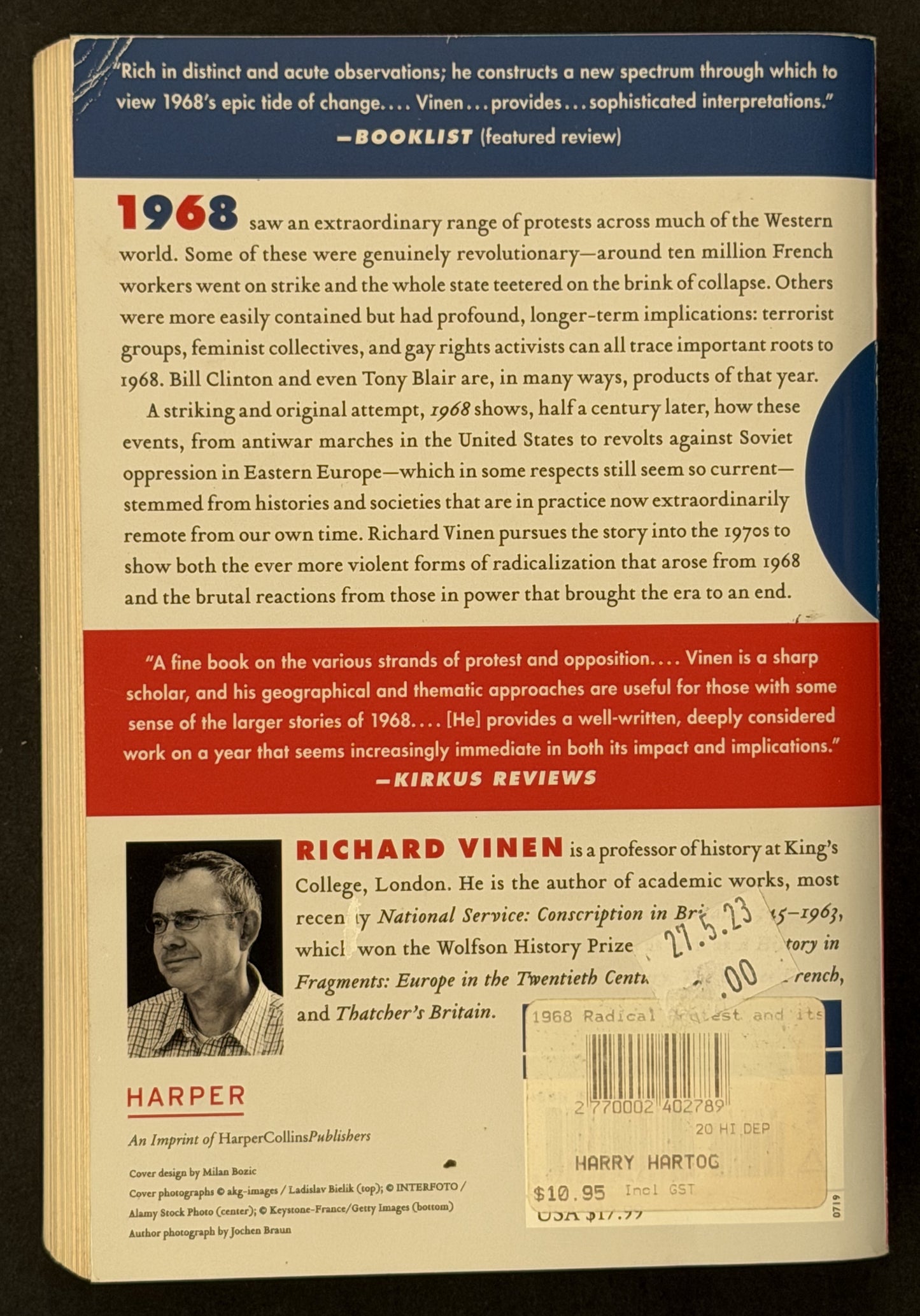 1968 by Richard Vinen