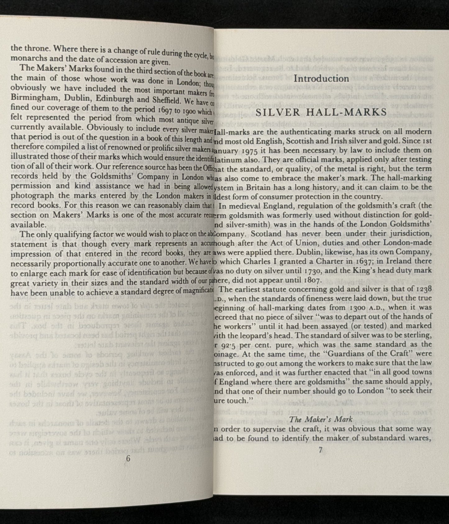 English Silver Hall-marks by Judith Banister