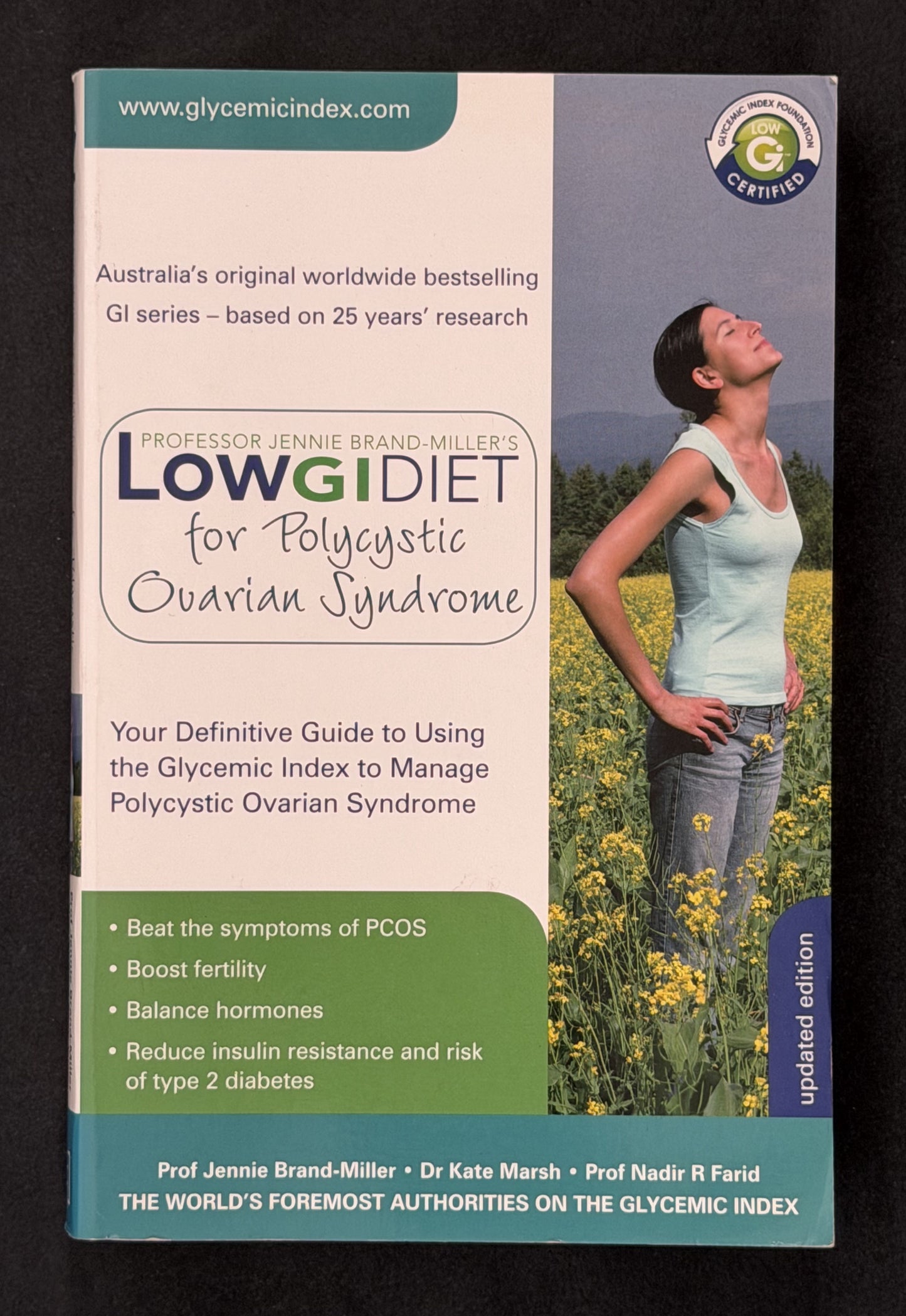 Low GI Diet for Polycystic Ovarian Syndrome by Janette Brand Miller et al.