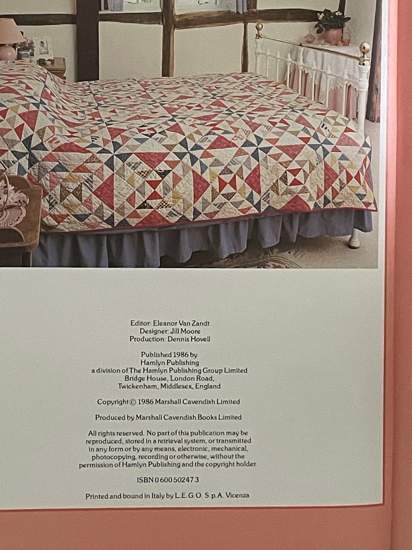 Quilting, Patchwork and Appliqué by Eleanor Van Zandt