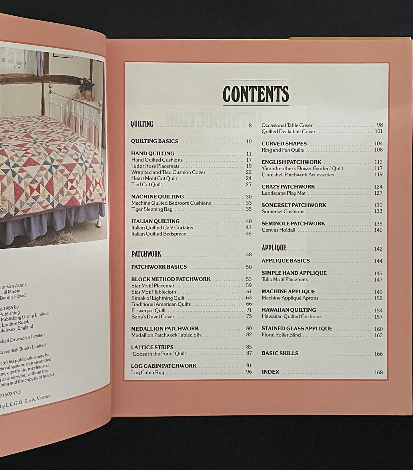 Quilting, Patchwork and Appliqué by Eleanor Van Zandt