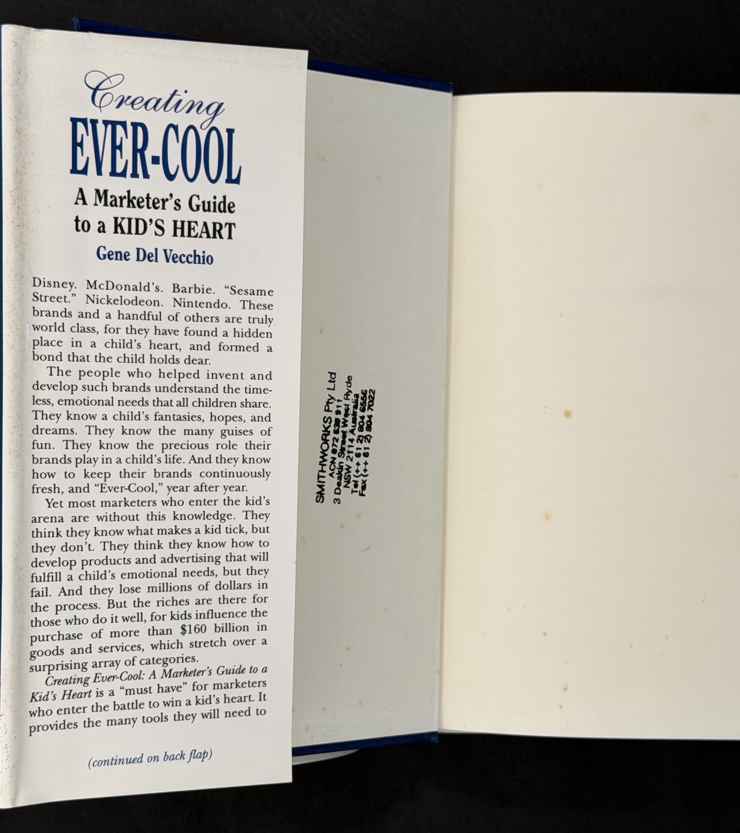 Creating Ever-Cool: A Marketer’s Guide to a Kid’s Heart by Gene Del Vecchio