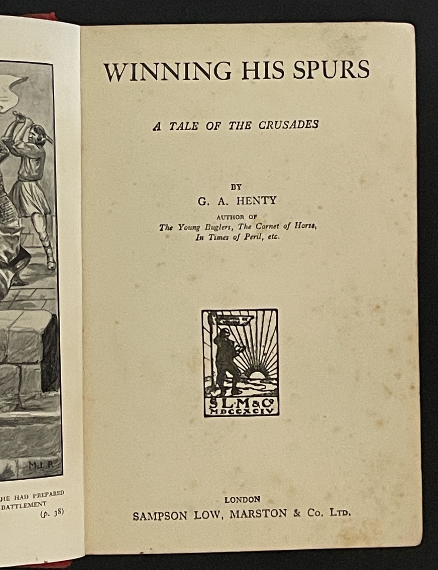Winning His Spurs by G. A. Henty