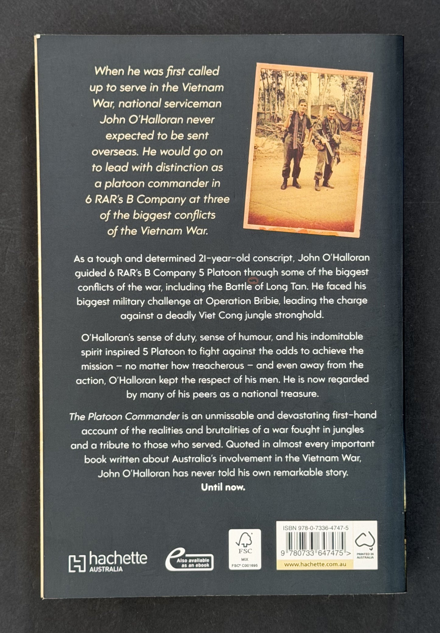 The Platoon Commander by John O'Halloran