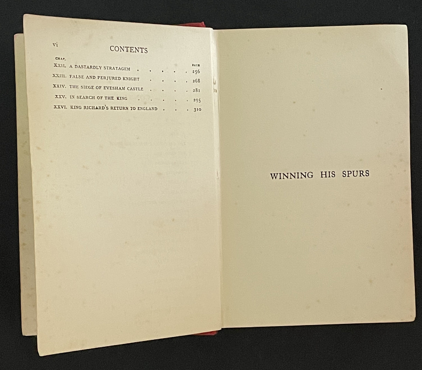 Winning His Spurs by G. A. Henty