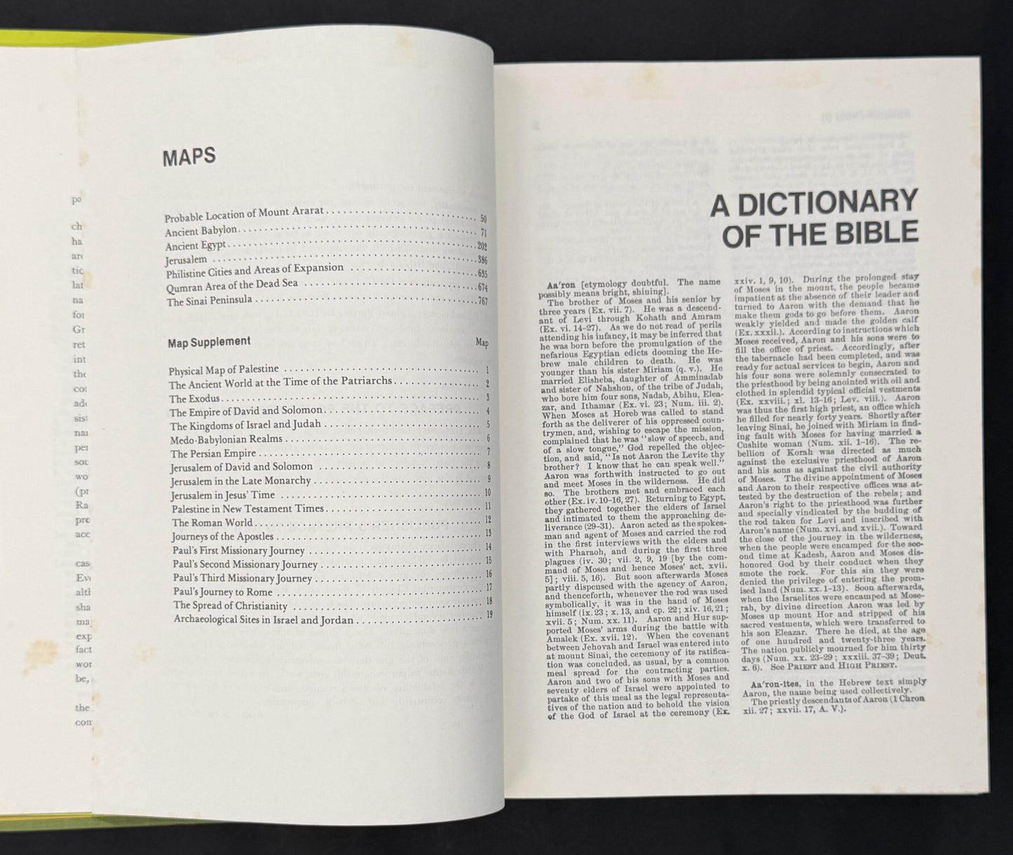 A Dictionary of the Bible by John D. Davis