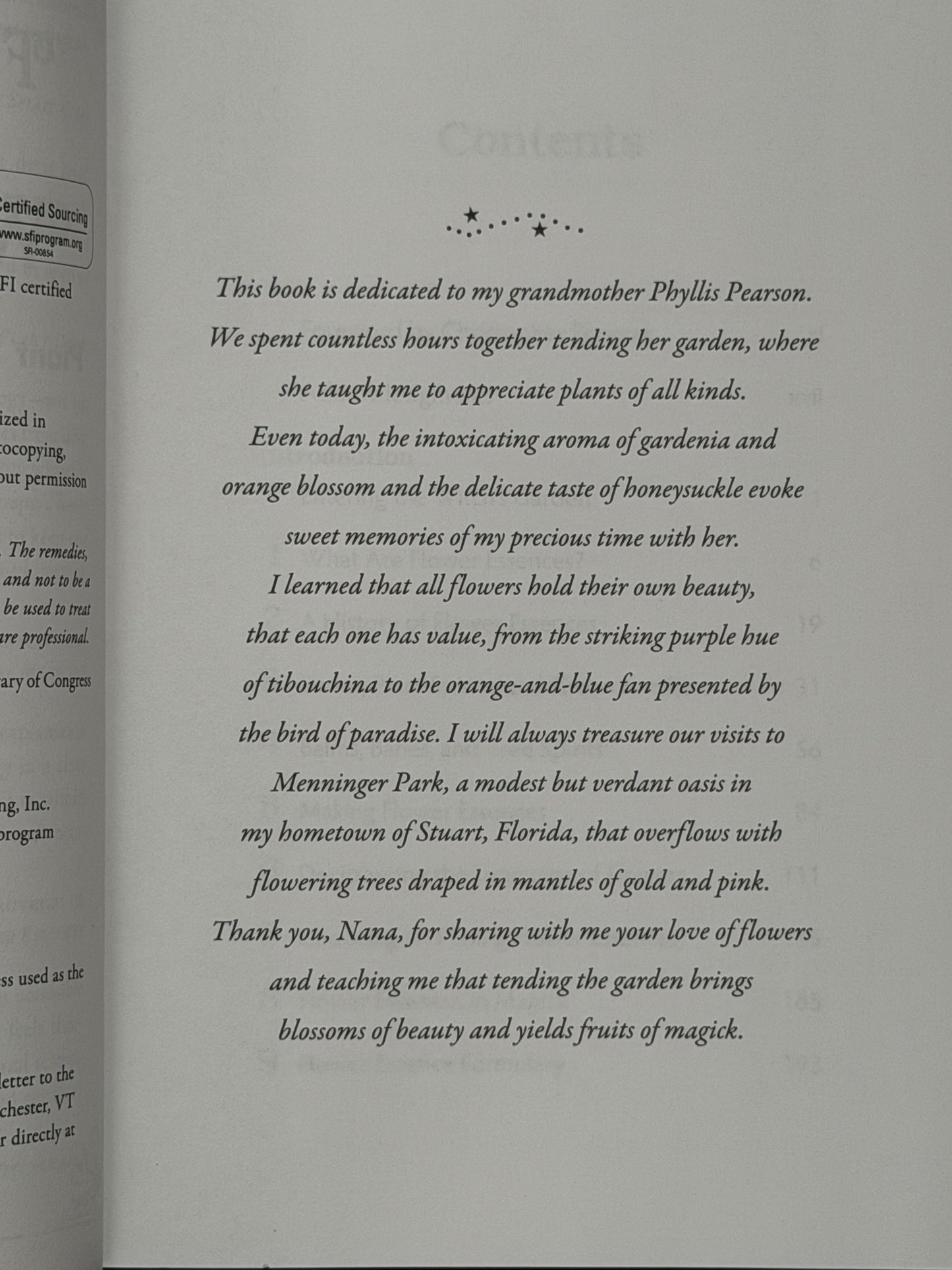Flower Essences from the Witch's Garden by Nicholas Pearson