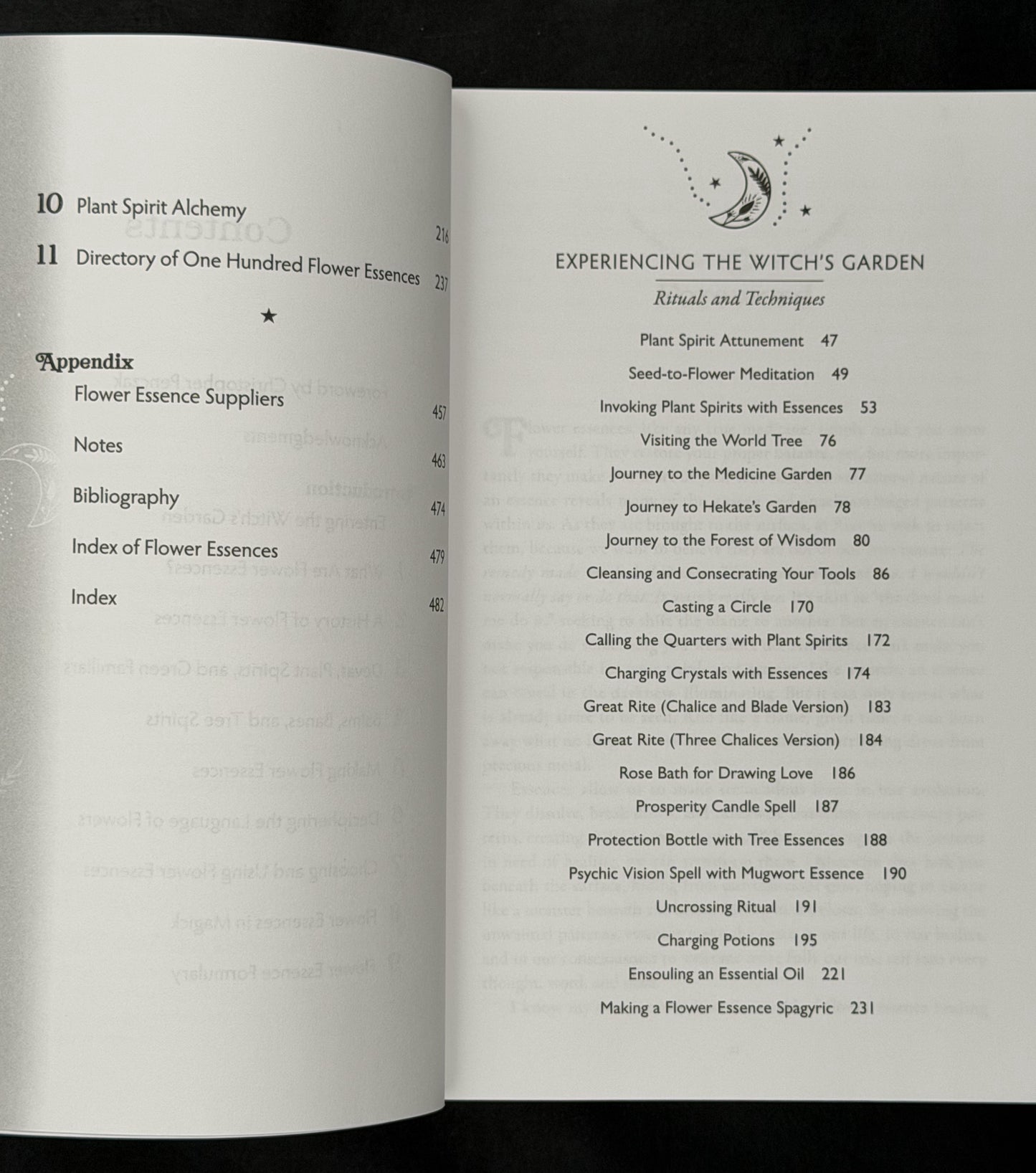 Flower Essences from the Witch's Garden by Nicholas Pearson