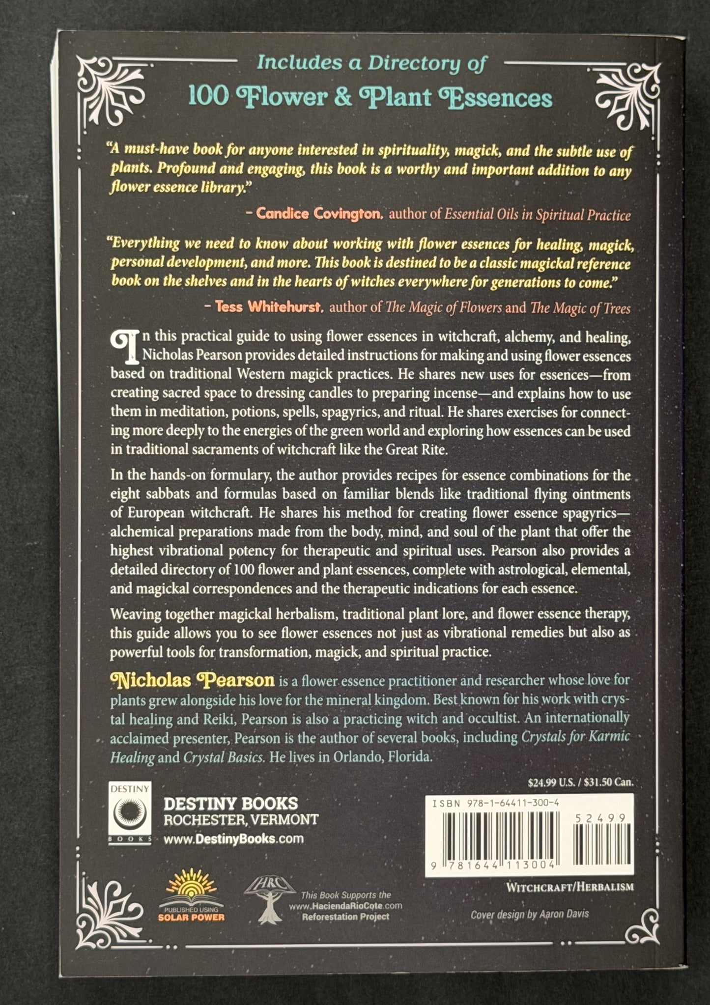 Flower Essences from the Witch's Garden by Nicholas Pearson
