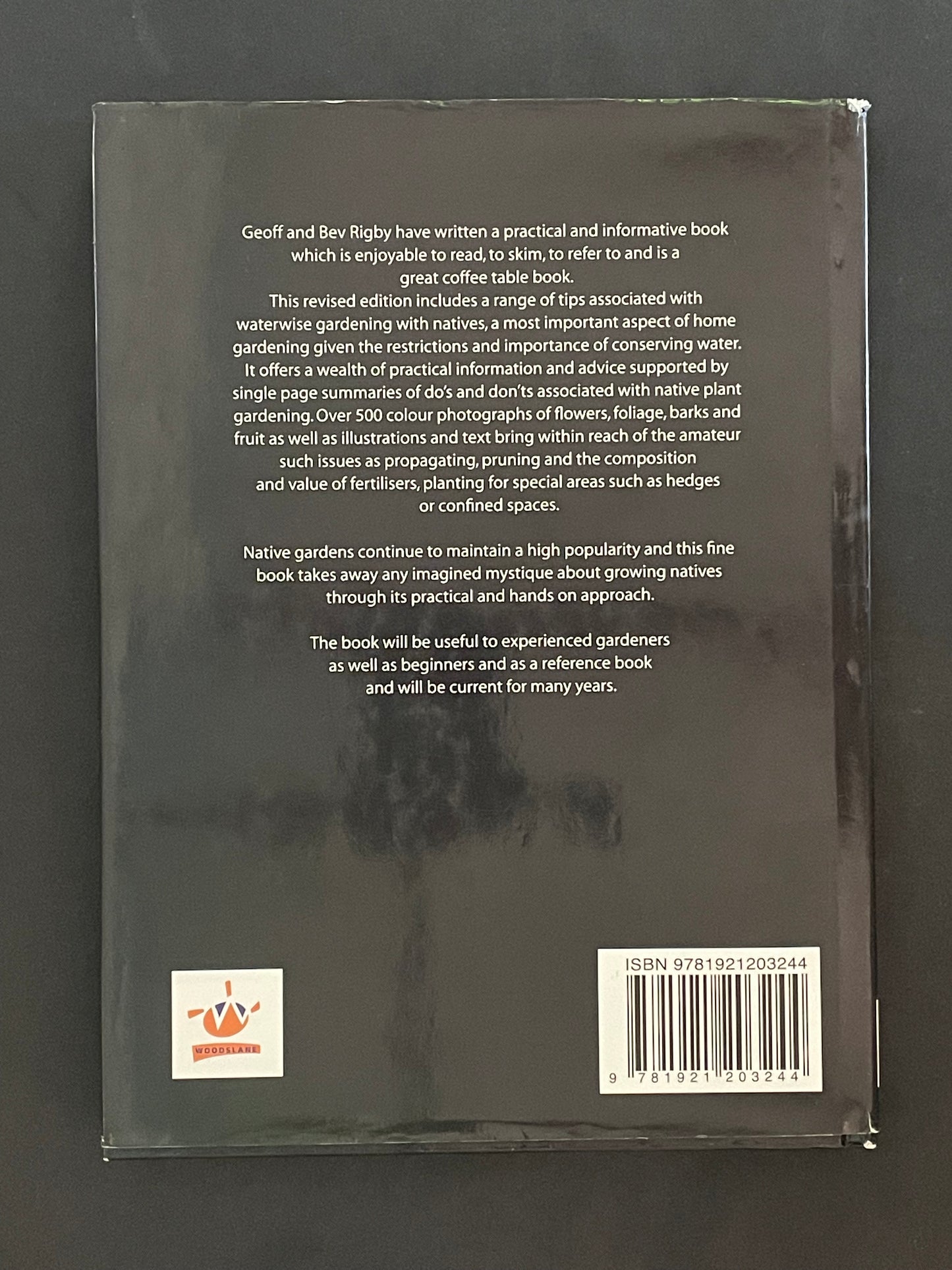 Successfully Growing Australian Native Plants by Geoff Rigby, Bev Rigby