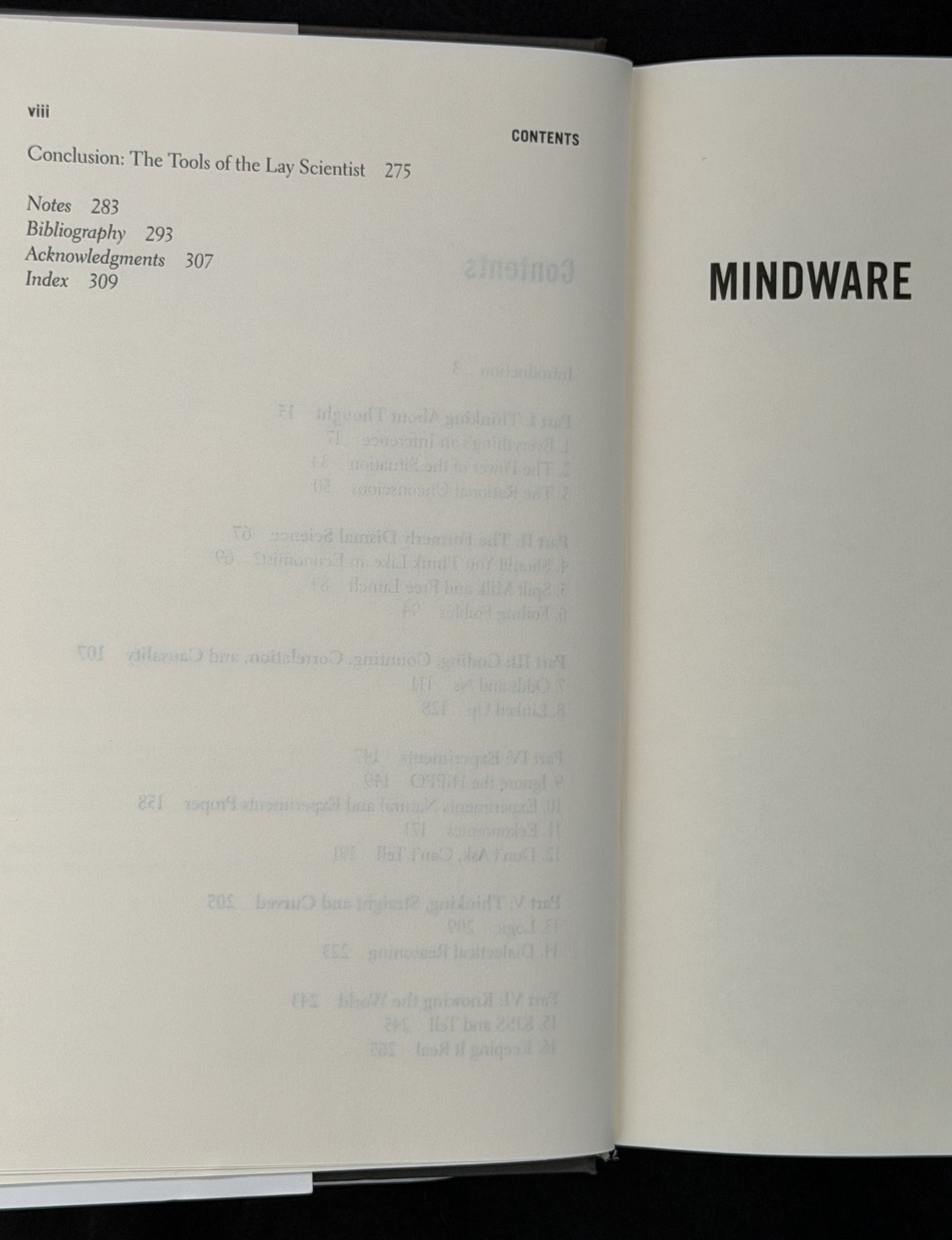 Mindware by Richard E. Nisbett